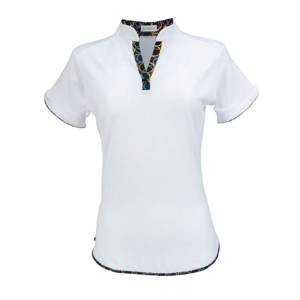 Lopez Women’s Ringer Short Sleeve Polo