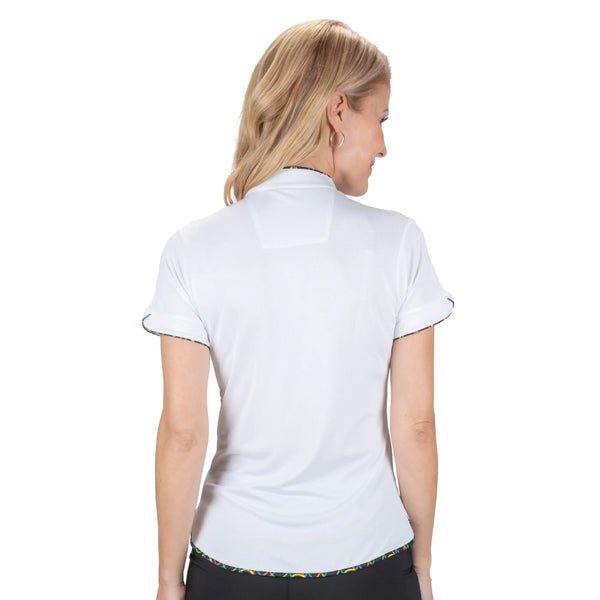 Lopez Women’s Ringer Short Sleeve Polo