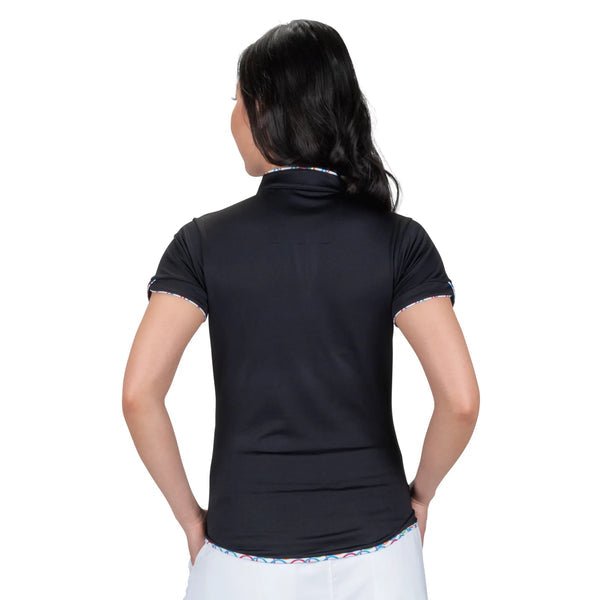 Lopez Women’s Ringer Short Sleeve Polo