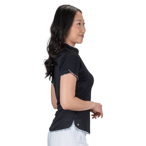 Lopez Women’s Ringer Short Sleeve Polo