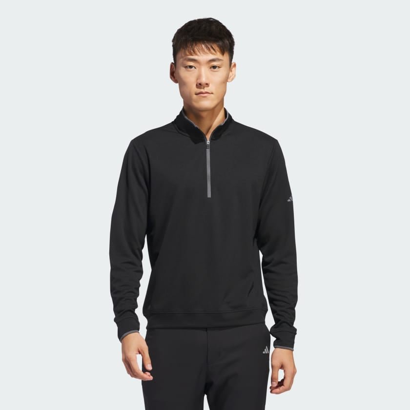 Adidas Men’s Core Lightweight 1/4 Zip- Black