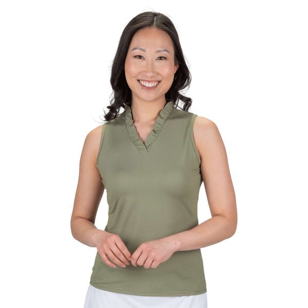 Lopez Women’s Fresh Sleeveless Polo