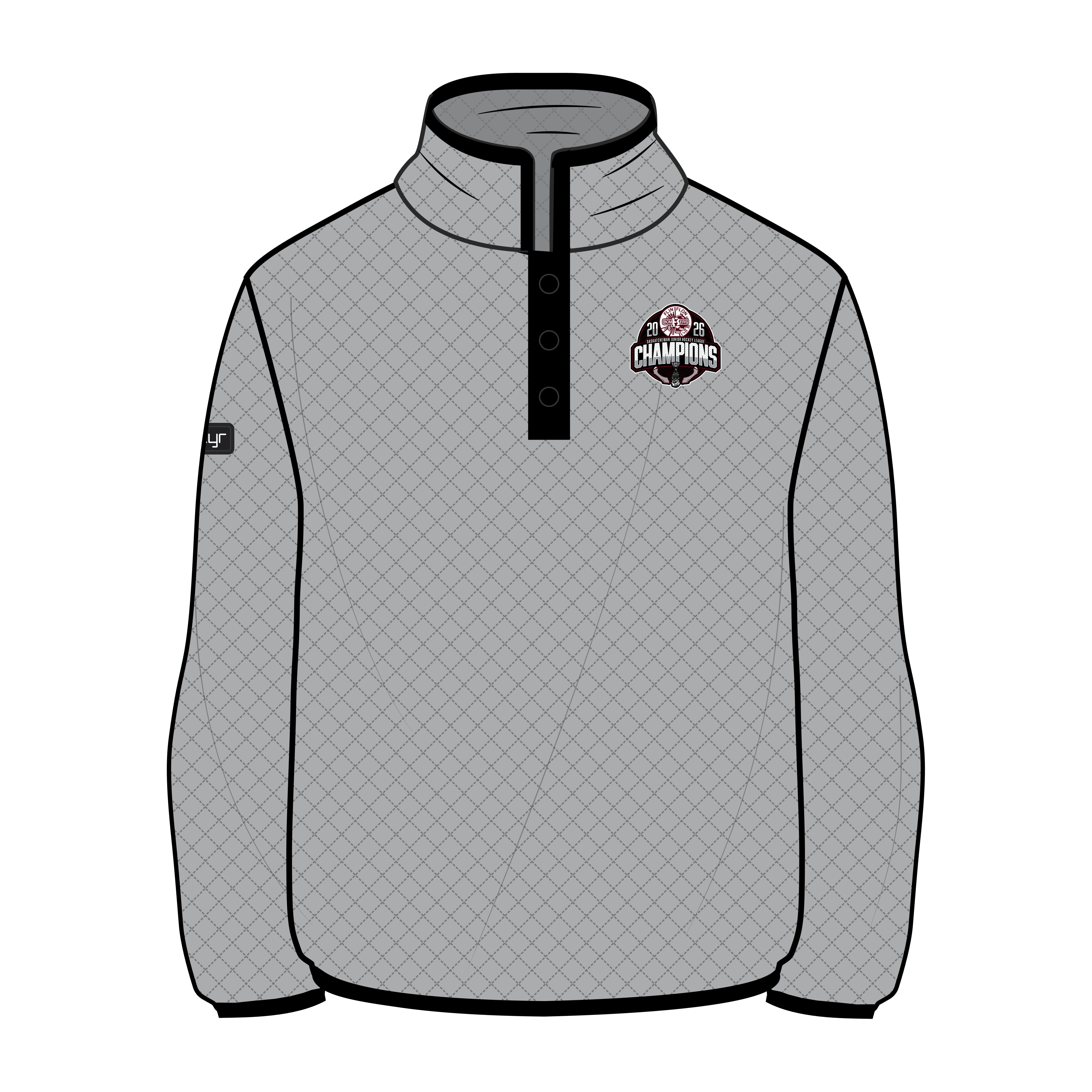 BOMBERS CHAMPIONSHIP STRATUS - GREY