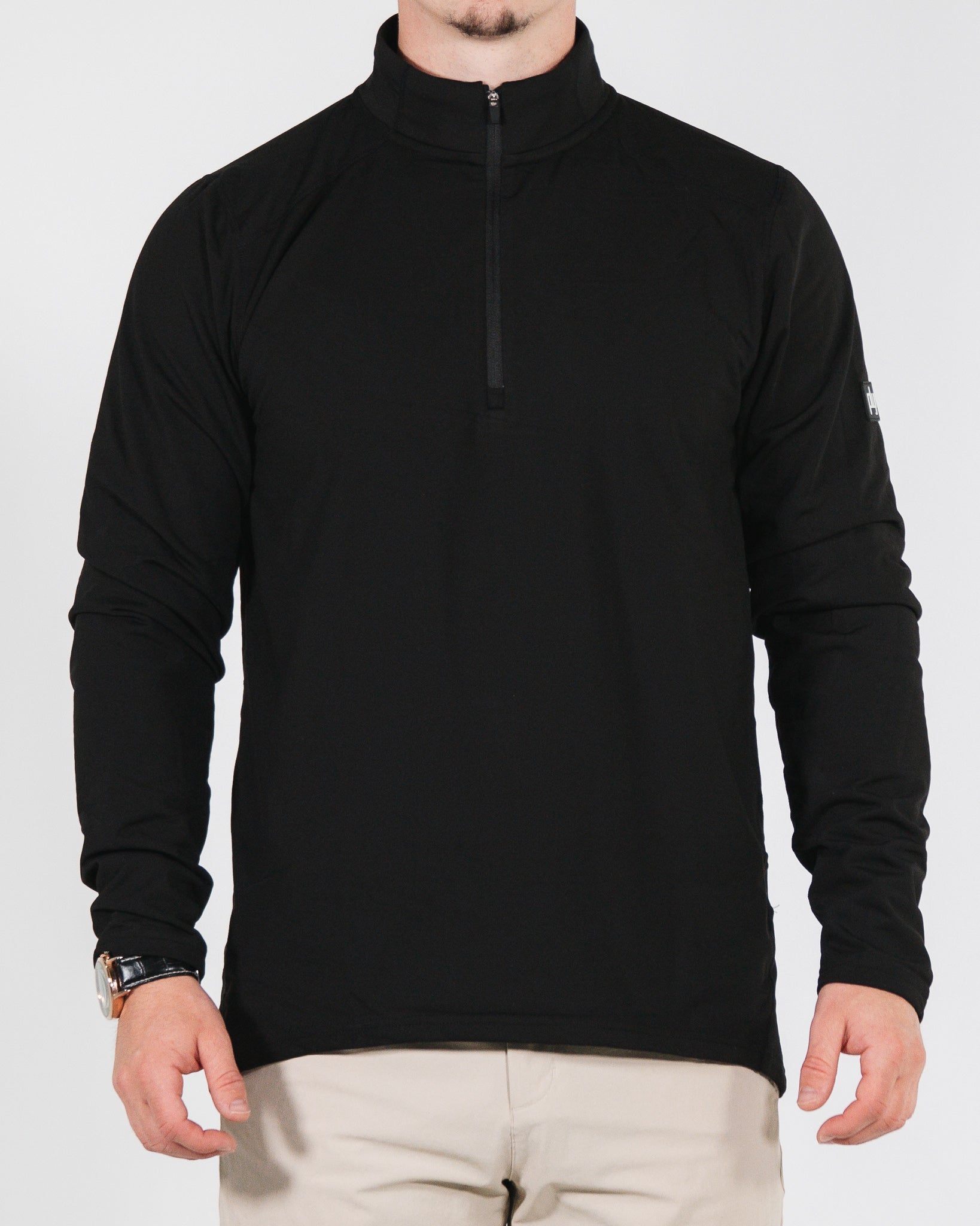 Core Quarter Zip - Black