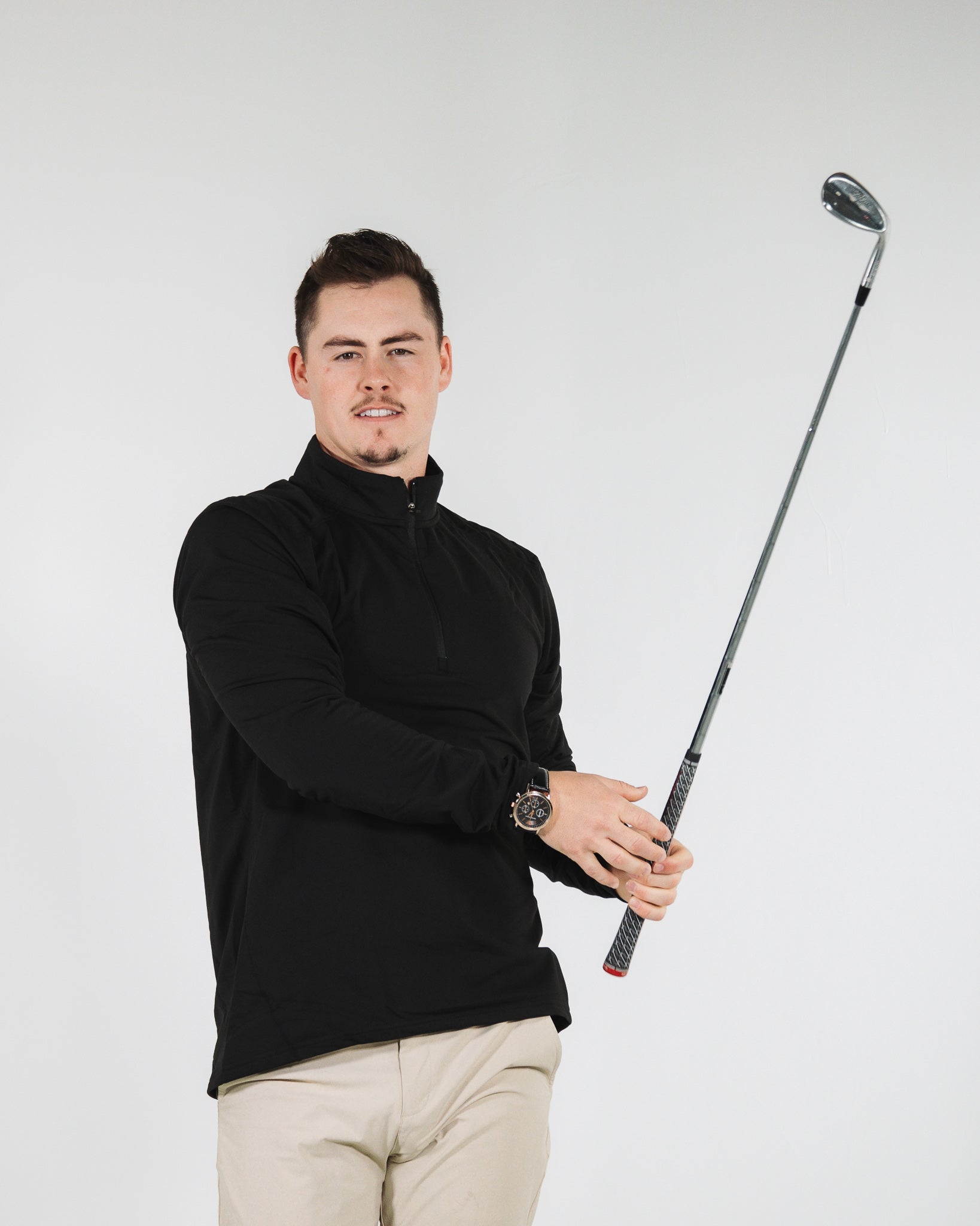 Core Quarter Zip - Black