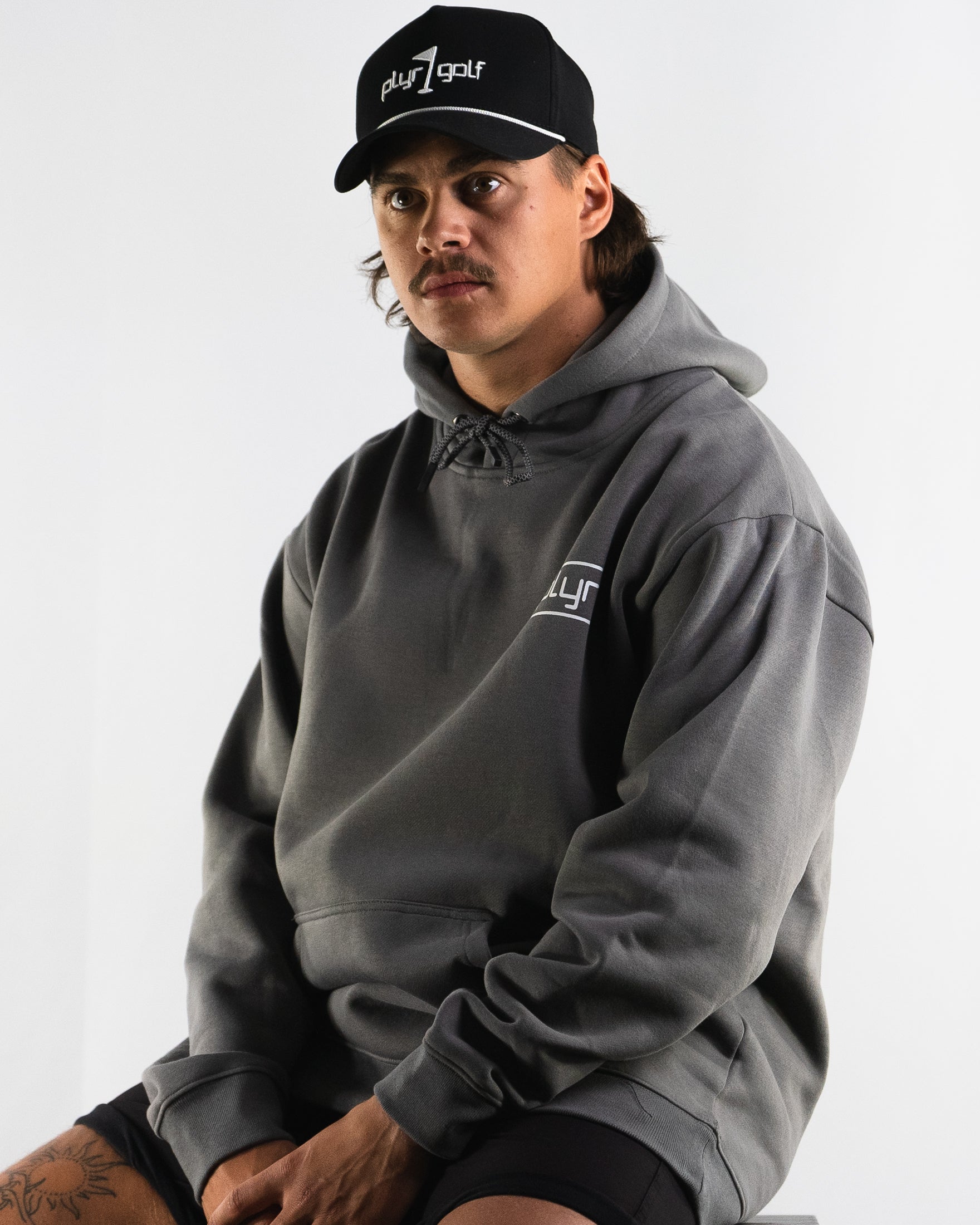 Sheer Hoodie - Cement