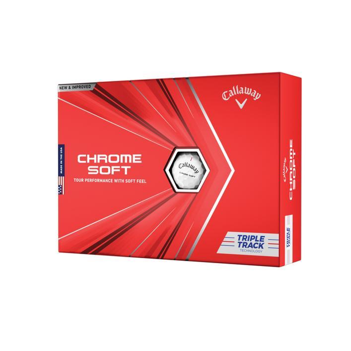Callaway Chrome Soft Triple Track Golf Balls - Niagara Golf Warehouse CALLAWAY GOLF BALLS