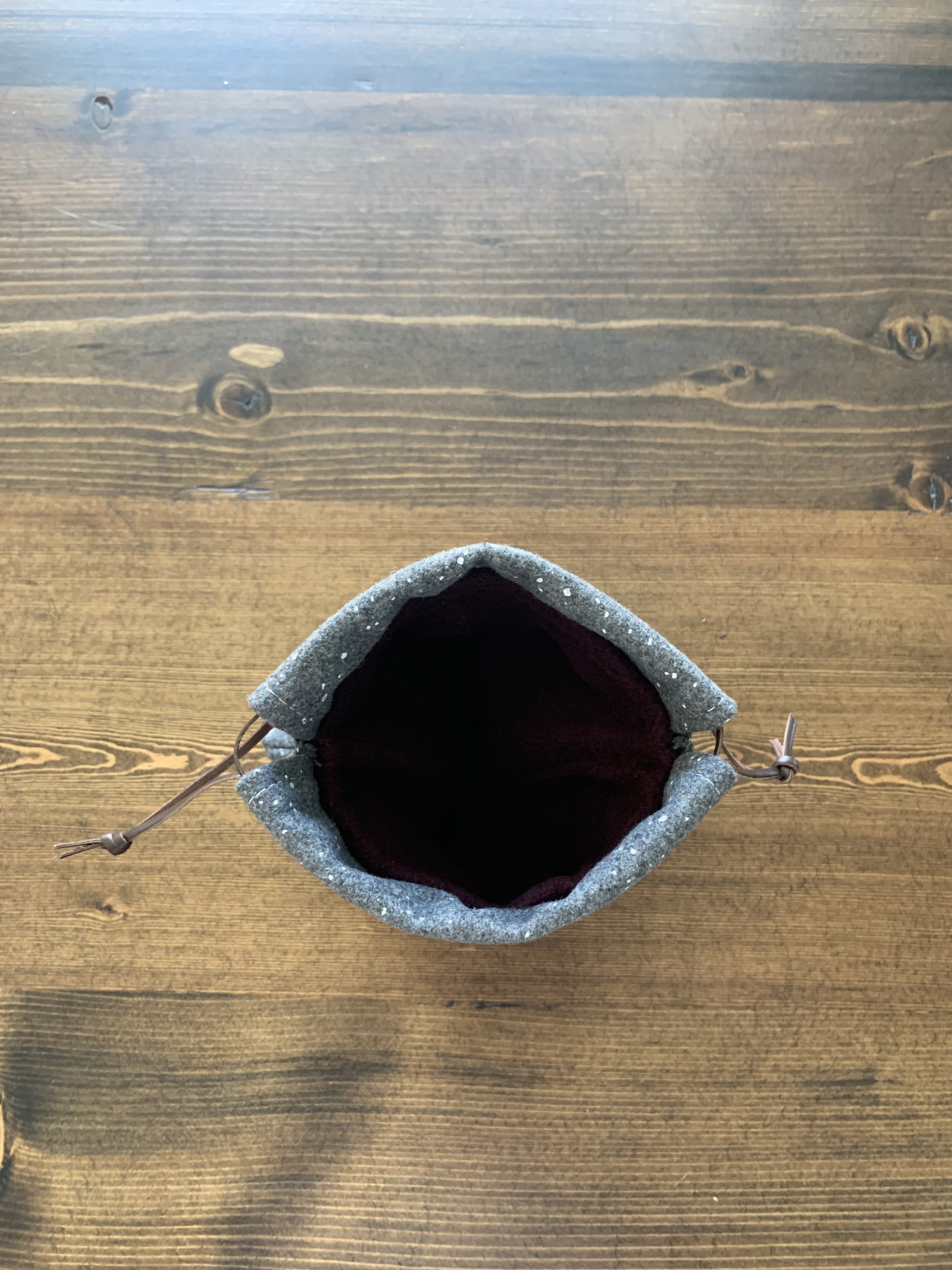 Grey Paint Splatter Valuable Pouch Pacific Golf Warehouse Pioneer Golf Co.