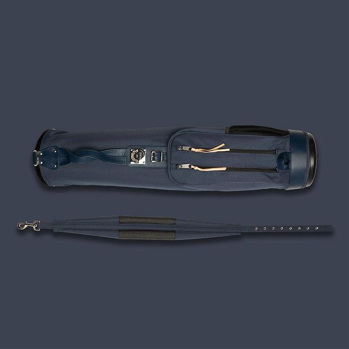 JONES PLAYERS SERIES #003 - NAVY w Brown Ties Pacific Golf Warehouse Jones Golf Jones golf bags, Jones original, Jones original golf bags