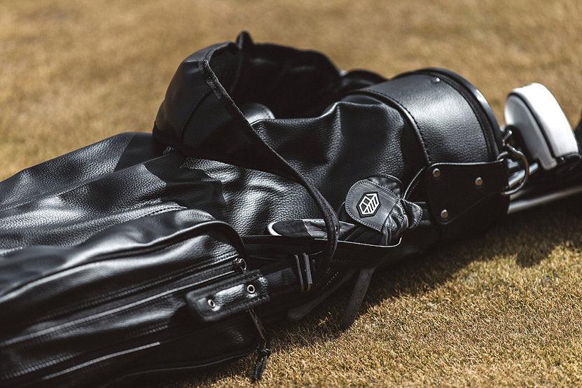 JONES ORIGINAL - SPECIAL EDITION - BOMBER - BLK/BLK Pacific Golf Warehouse Jones Golf Jones golf bags, Jones original golf bags, sunday bags