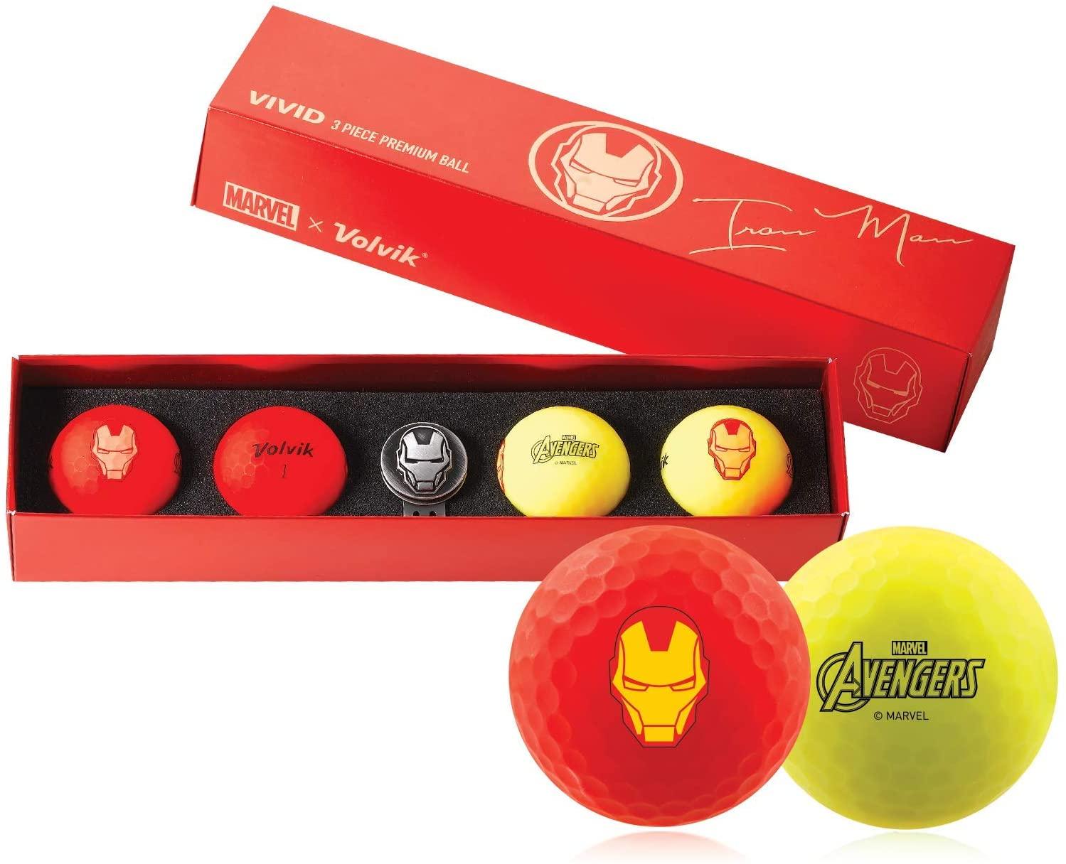 Marvel 4 Ball Gift Set Pacific Golf Warehouse Pacific Golf Warehouse Volvik Colored Golf Balls