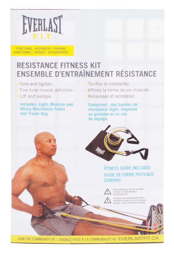 Everlast Resistance Fitness Tube Travel Kit Pacific Golf Warehouse Everlast everlast, fitness, fitness equipment, stretching