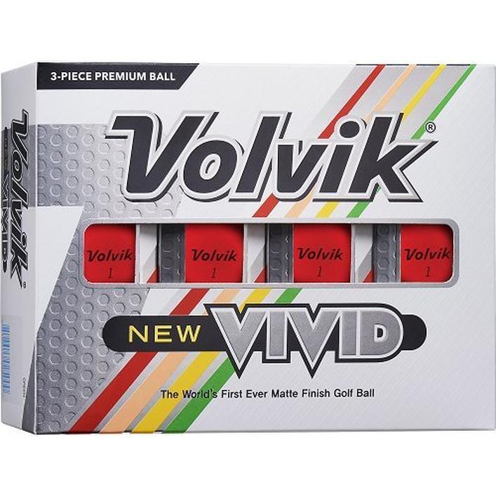 Vivid Golf Balls Pacific Golf Warehouse VOLVIK Volvik Colored Golf Balls