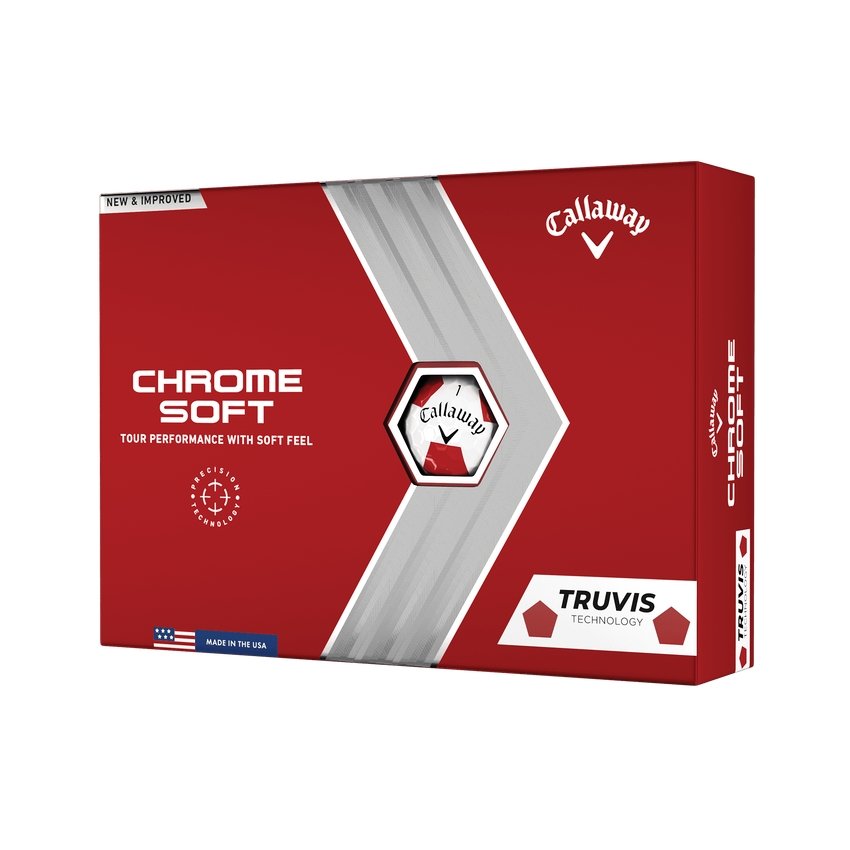 Callaway Chrome Soft Truvis 22 Golf Ball - Niagara Golf Warehouse CALLAWAY GOLF BALLS