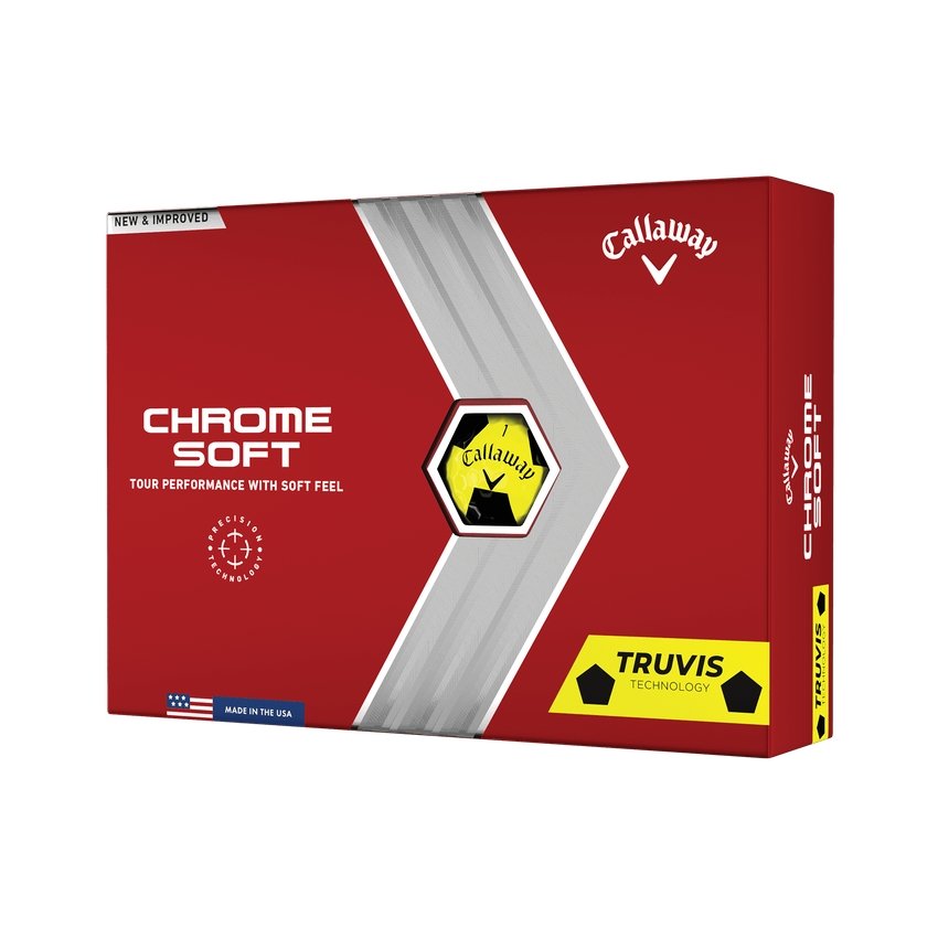 Callaway Chrome Soft Truvis 22 Golf Ball - Niagara Golf Warehouse CALLAWAY GOLF BALLS