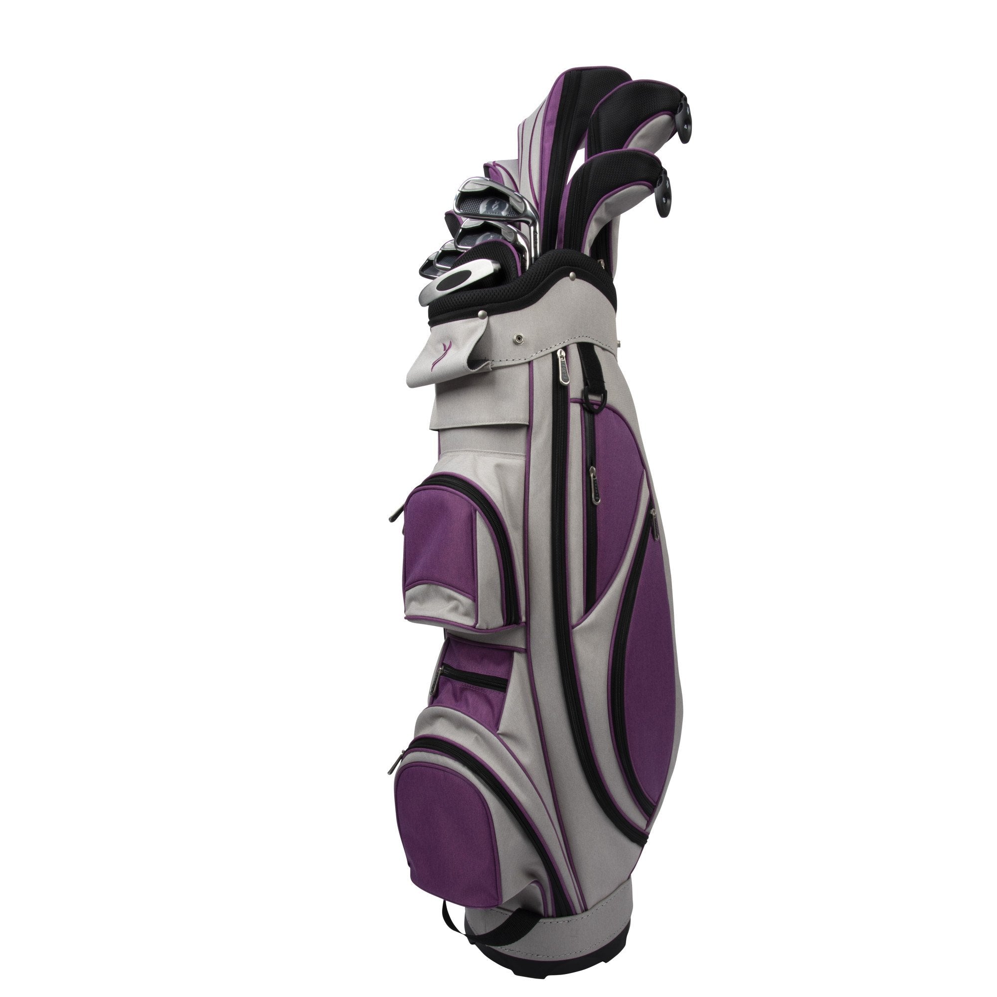 Nancy Lopez Golf Ashley Heather Package Set Grey/Purple (Left Hand) Pacific Golf Warehouse Nancy Lopez Golf nancylopezgolf, Package Sets