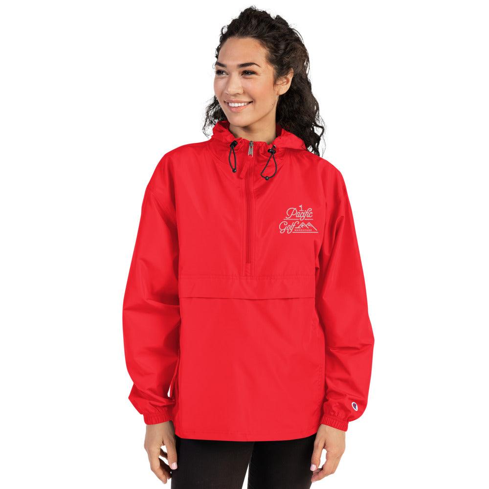 Champion Packable Jacket Pacific Golf Warehouse Pacific Golf Warehouse