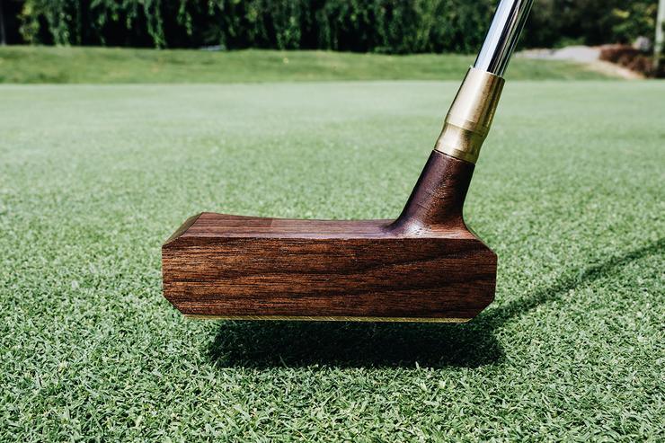 Greenwood - Brown Sugar Walnut Putter Pacific Golf Warehouse Greenwood __LABEL: CANADIAN, __label: NEW, greenwoodputters, Putters, Wooden