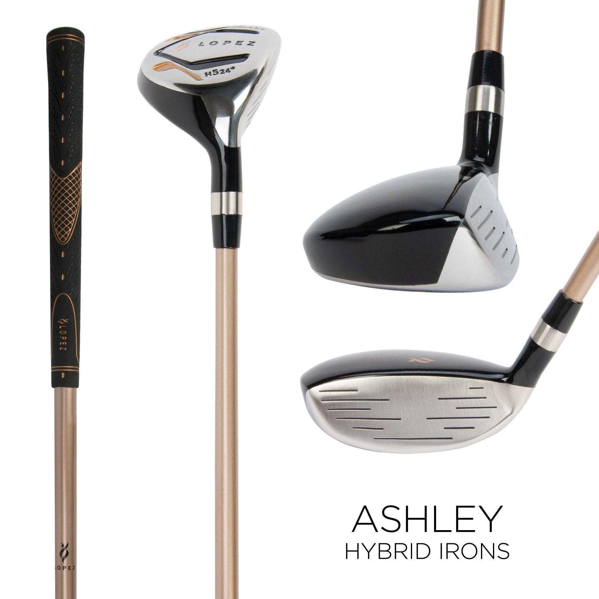 Nancy Lopez Ashley Package Set Blue Floral (Right Hand) Pacific Golf Warehouse nancylopez ladies, nancylopezgolf, Package Sets, womens