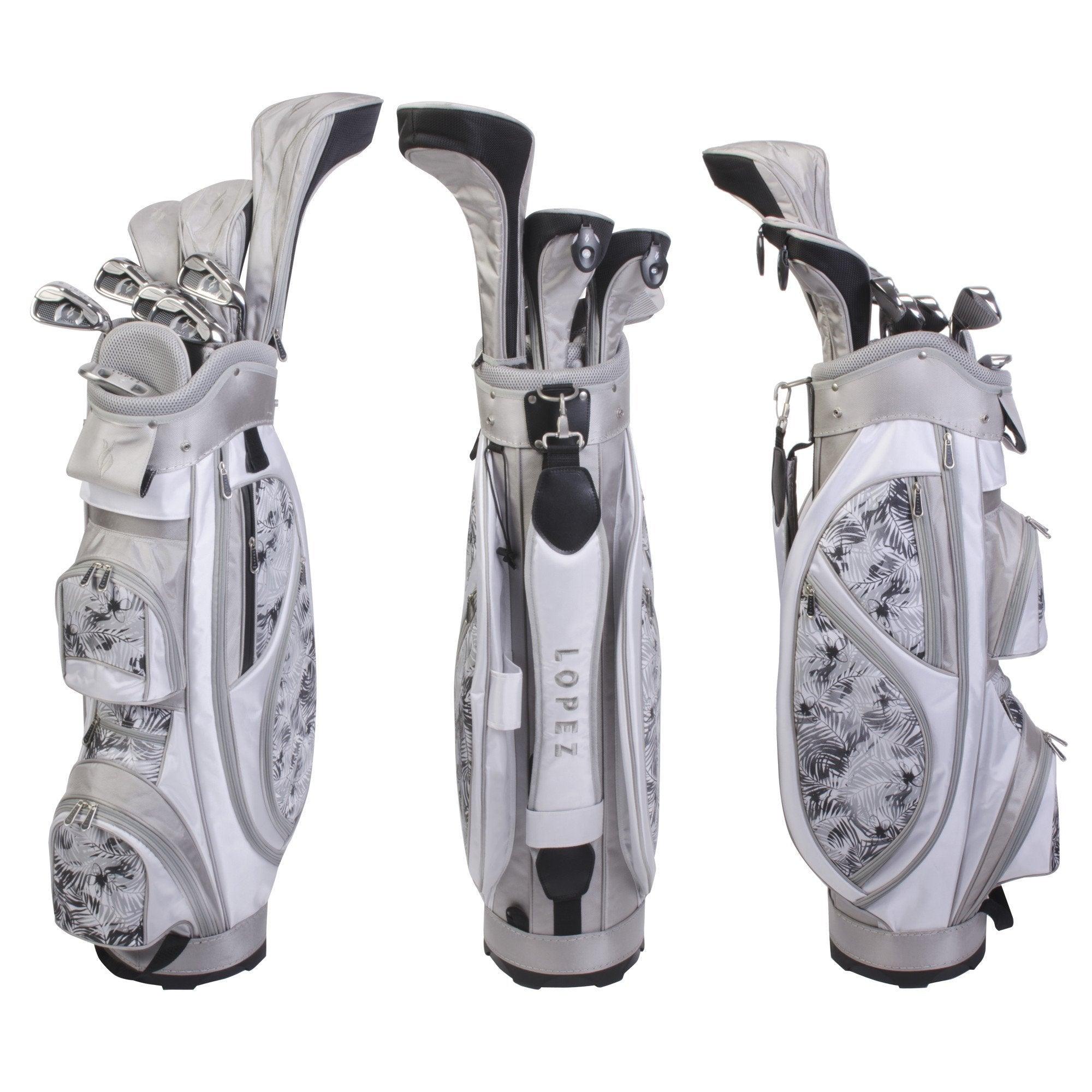 Nancy Lopez Ashley Package Set Grey/Tropic (Right Hand) Pacific Golf Warehouse Nancy Lopez Golf nancylopezgolf, Package Sets, Womens