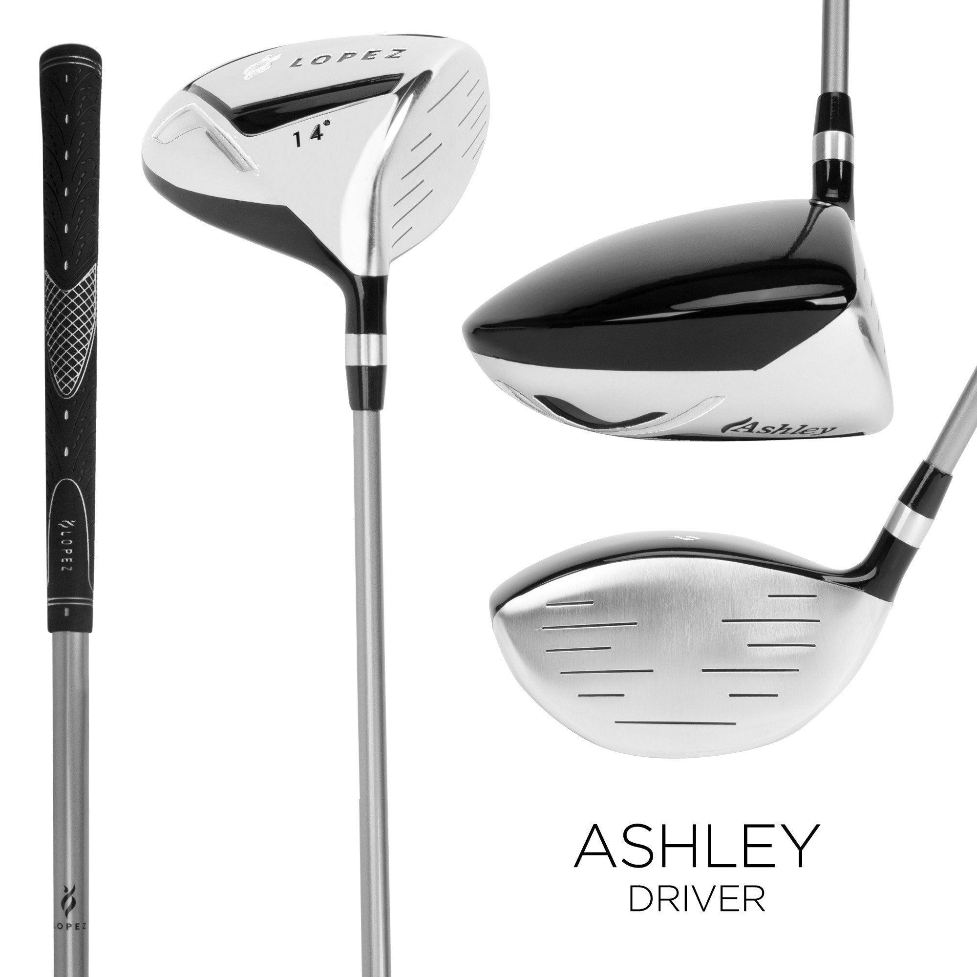 Nancy Lopez Ashley Package Set Grey/Tropic (Right Hand) Pacific Golf Warehouse Nancy Lopez Golf nancylopezgolf, Package Sets, Womens