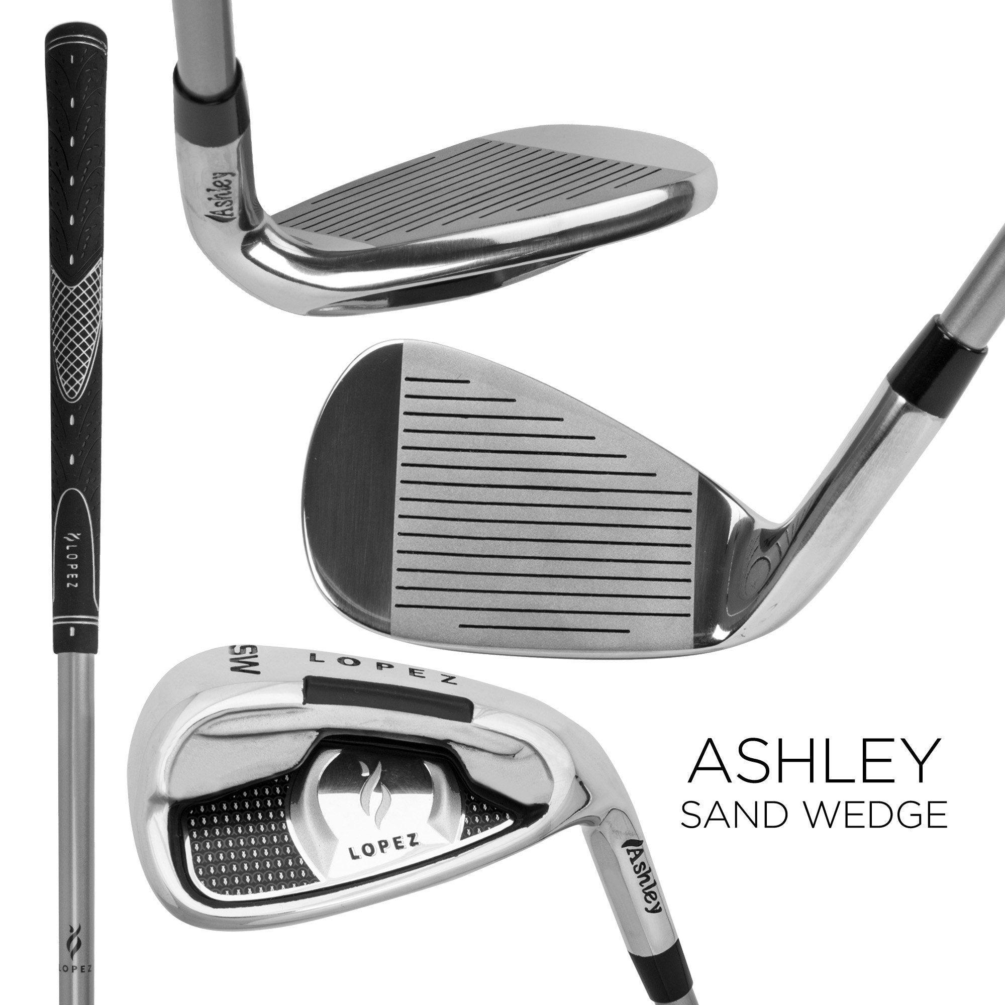 Nancy Lopez Ashley Stand Bag Package Set black/white Pacific Golf Warehouse Nancy Lopez Golf __label: NEW, nancylopezgolf, Package Sets, womens