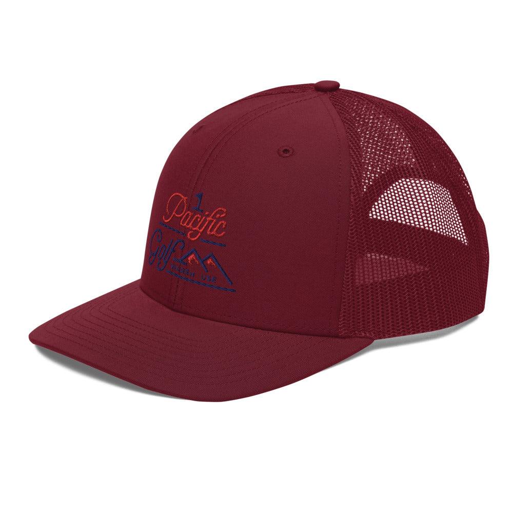 Pacgolf Trucker Cap Pacific Golf Warehouse Pacific Golf Warehouse