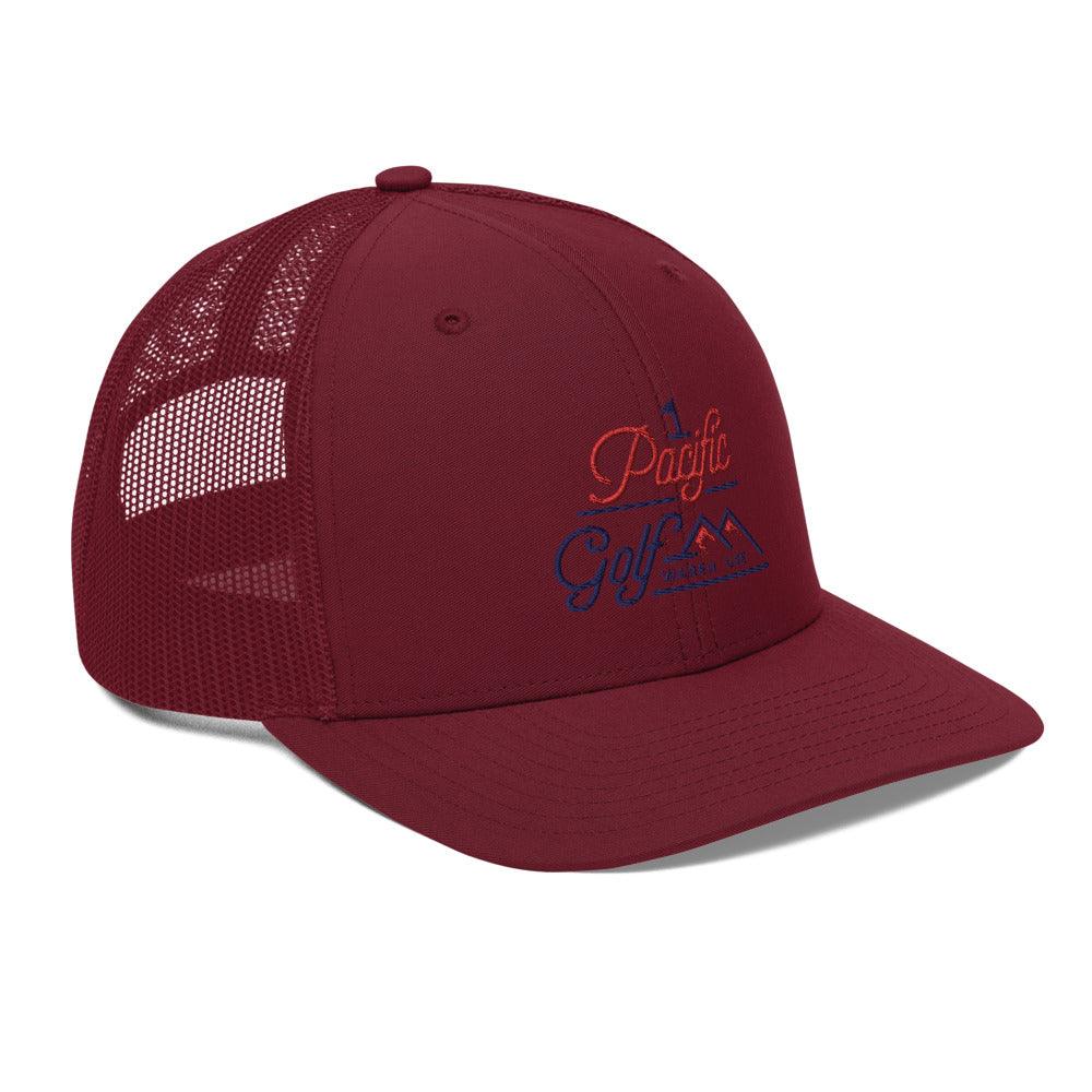 Pacgolf Trucker Cap Pacific Golf Warehouse Pacific Golf Warehouse