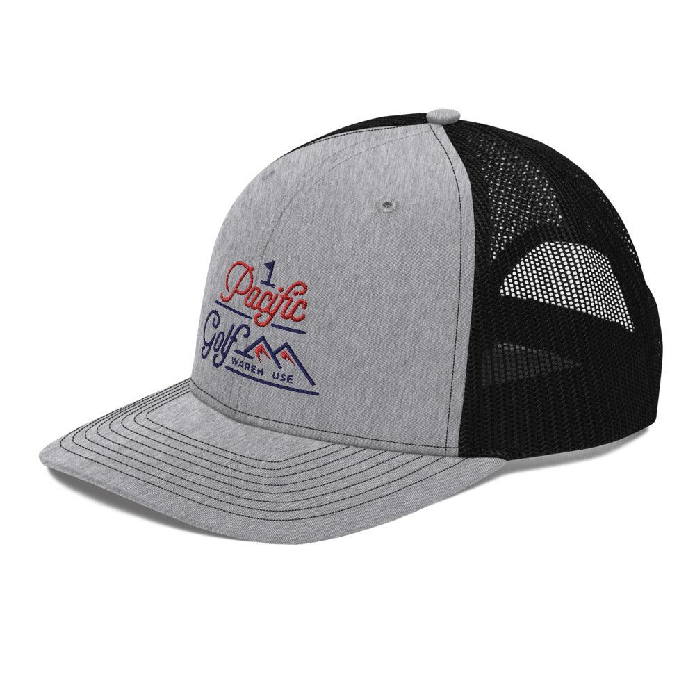 Pacgolf Trucker Cap Pacific Golf Warehouse Pacific Golf Warehouse