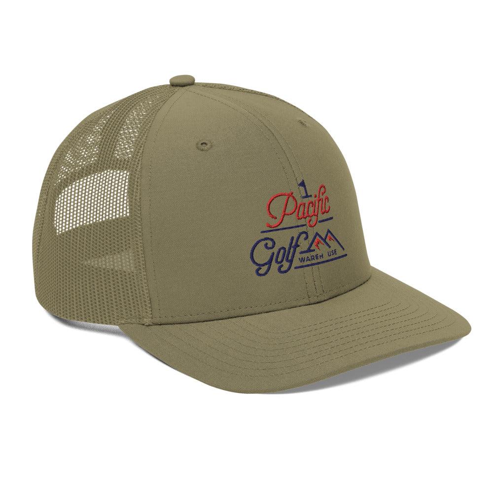 Pacgolf Trucker Cap Pacific Golf Warehouse Pacific Golf Warehouse