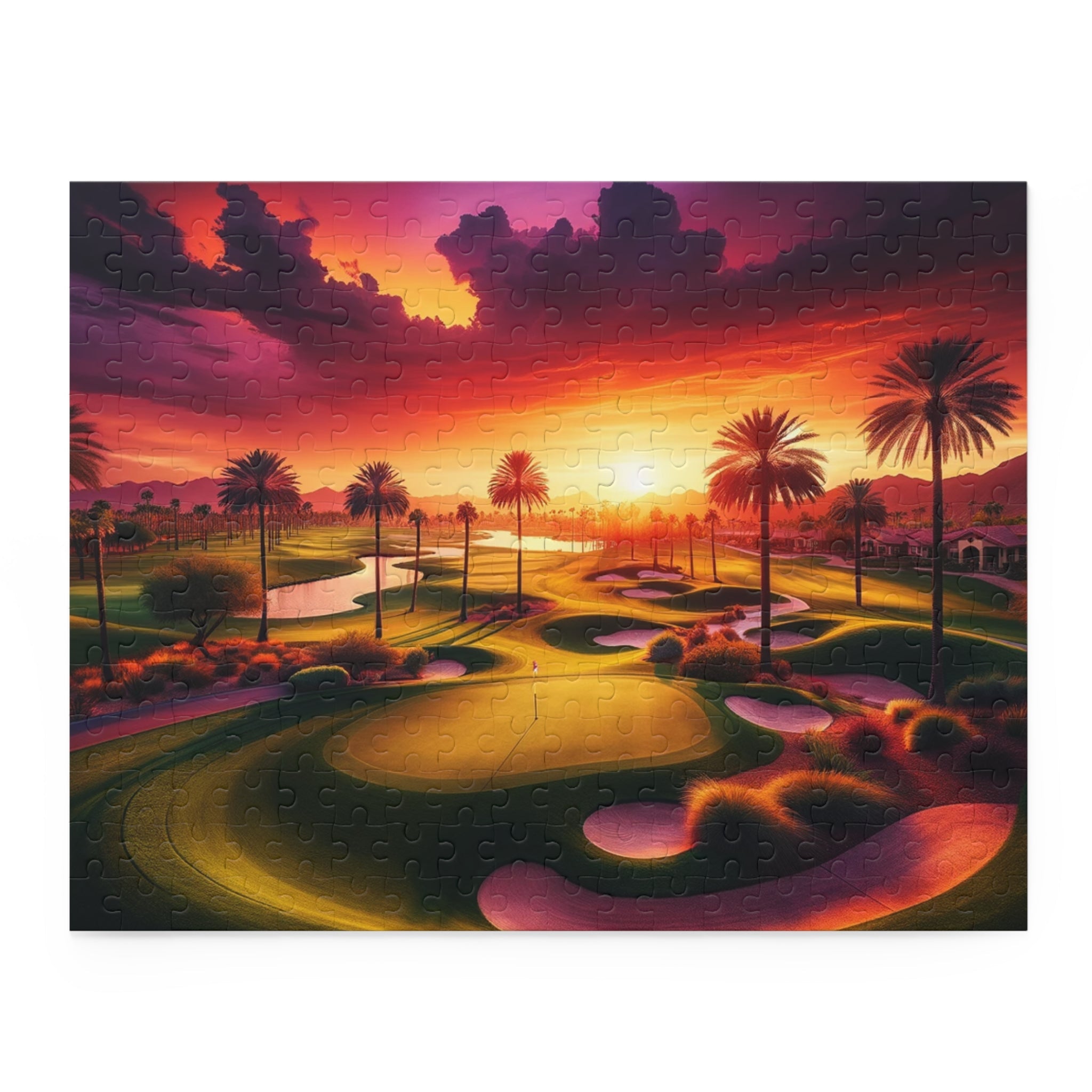 Palm Golf Puzzle (120, 252, 500-Piece)