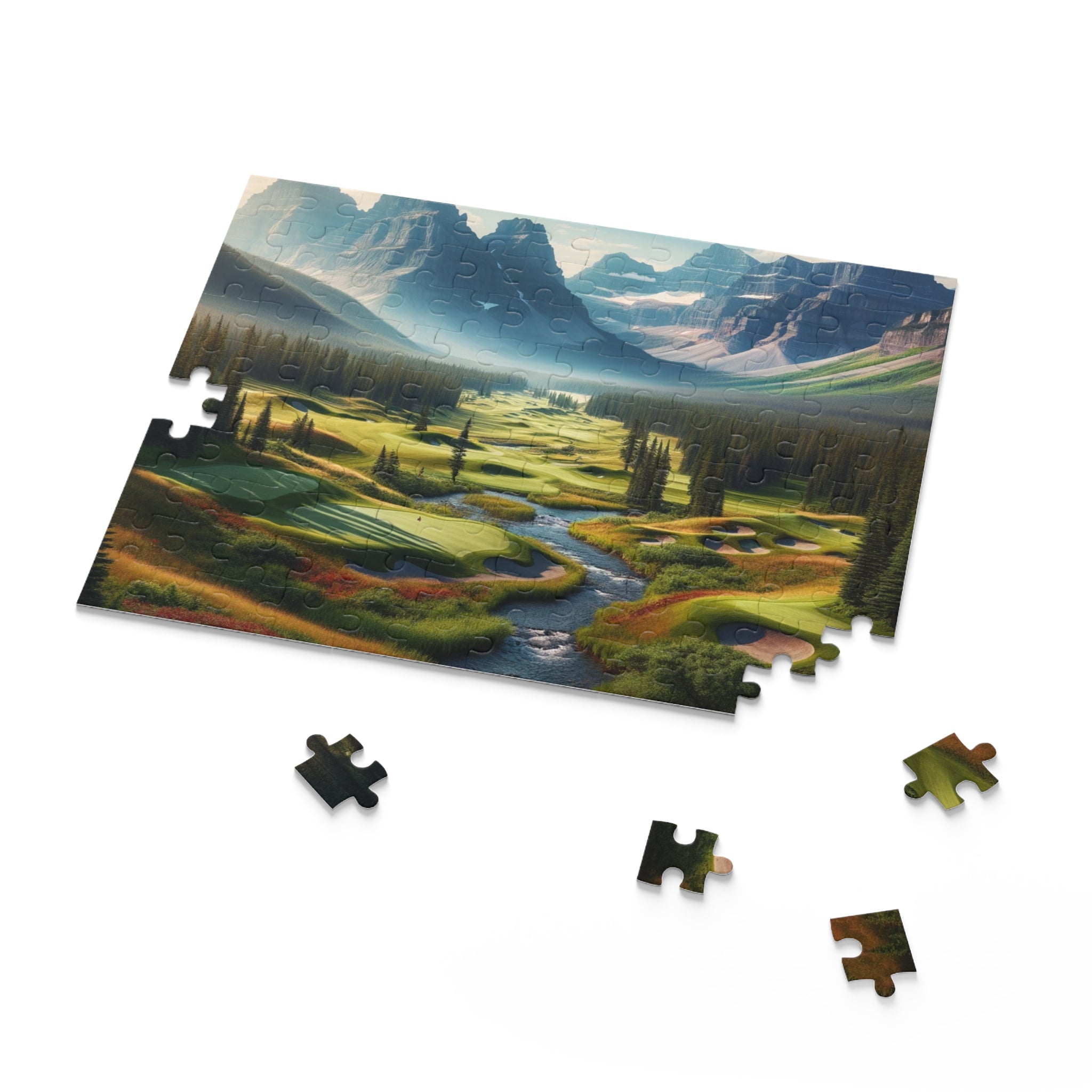 Mountain Golf Puzzle (120, 252, 500-Piece)