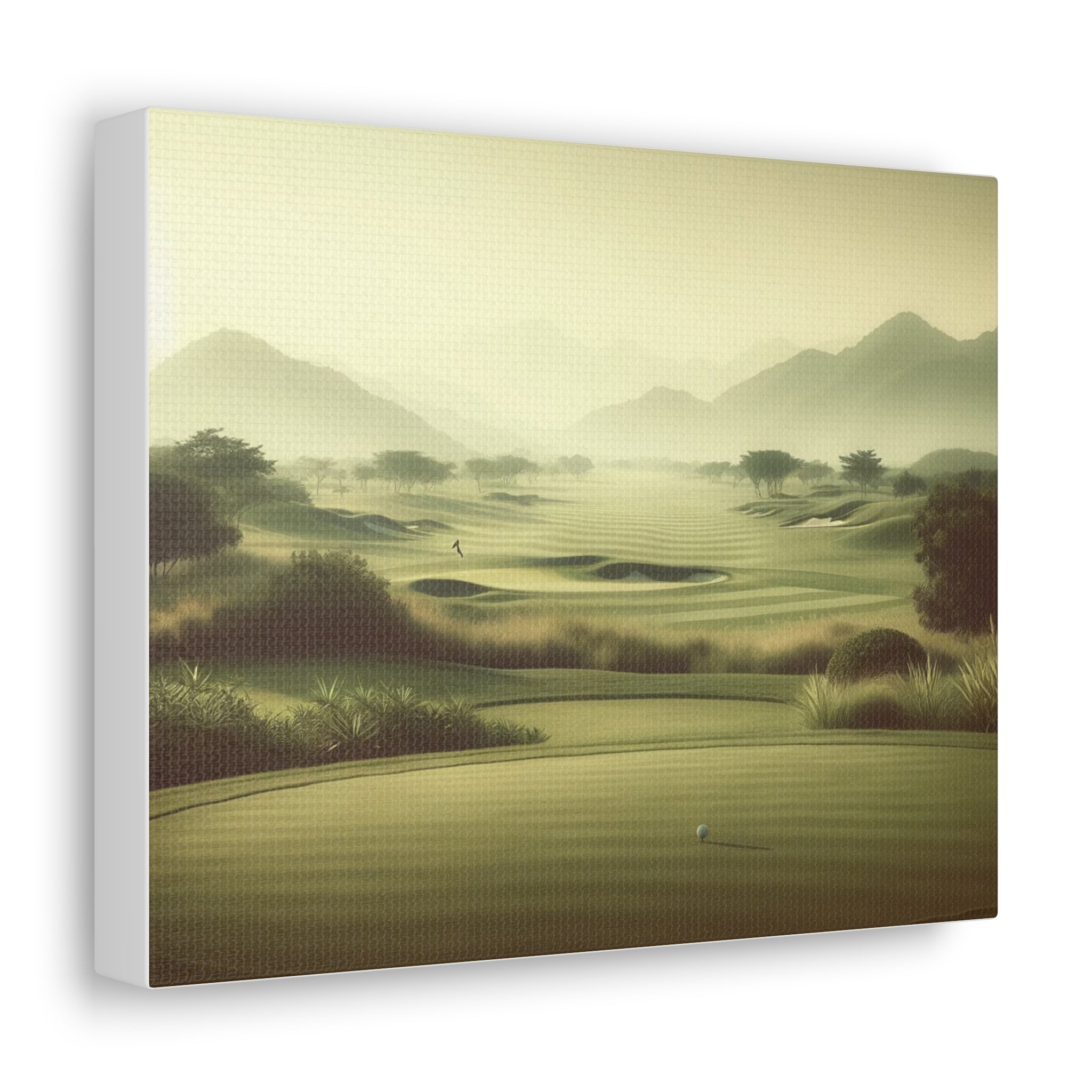 GOLF HOLE Canvas Gallery Wrap