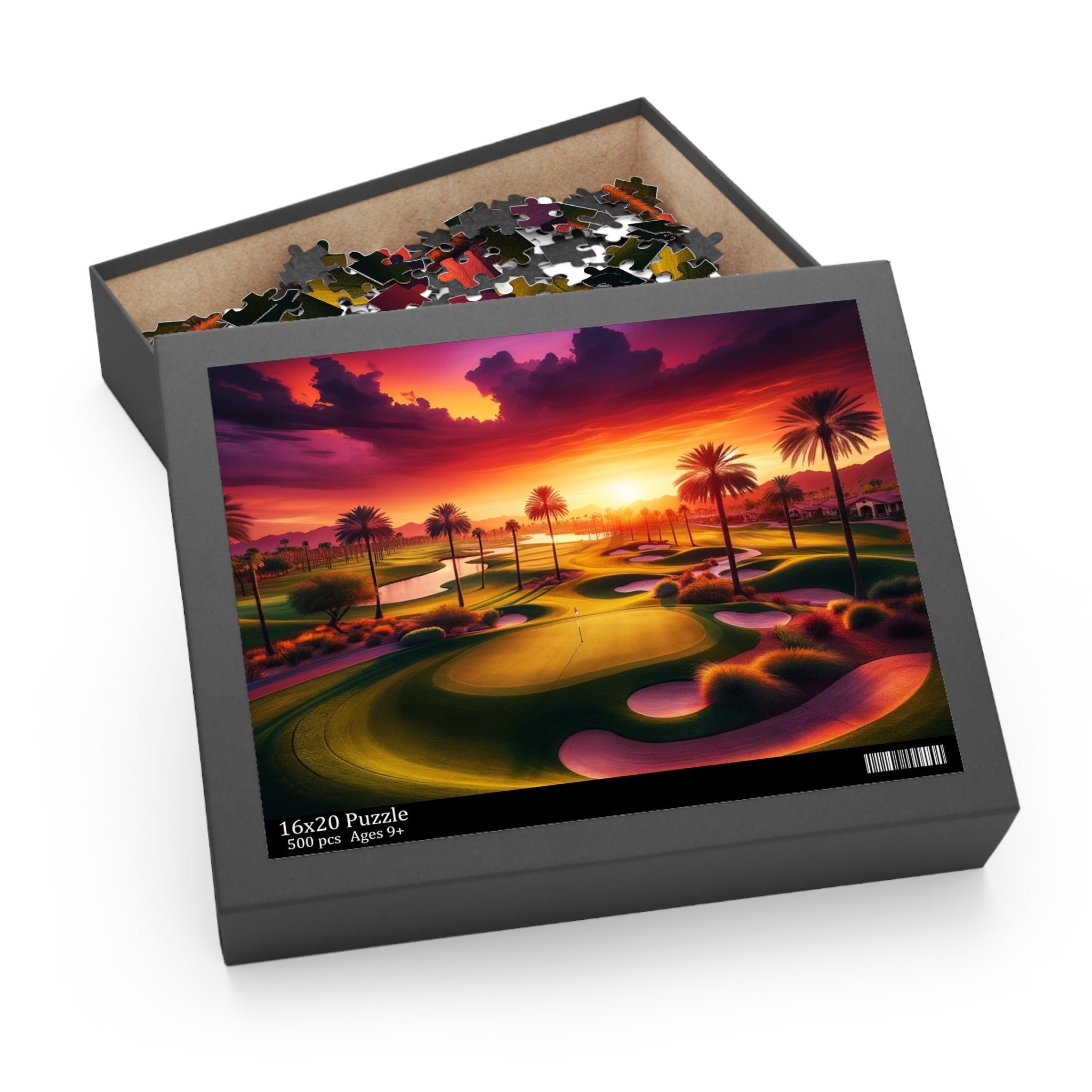 Palm Golf Puzzle (120, 252, 500-Piece)