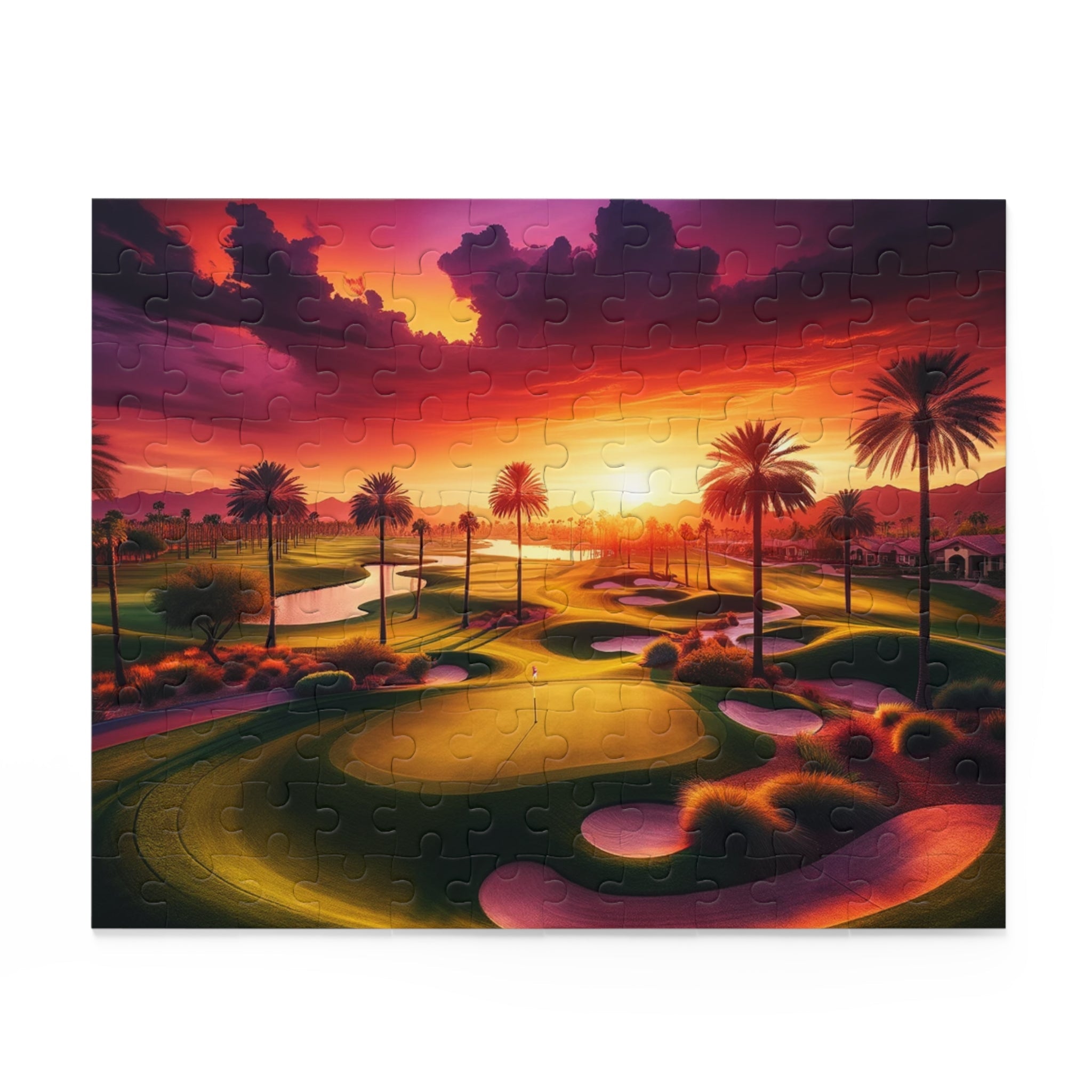 Palm Golf Puzzle (120, 252, 500-Piece)