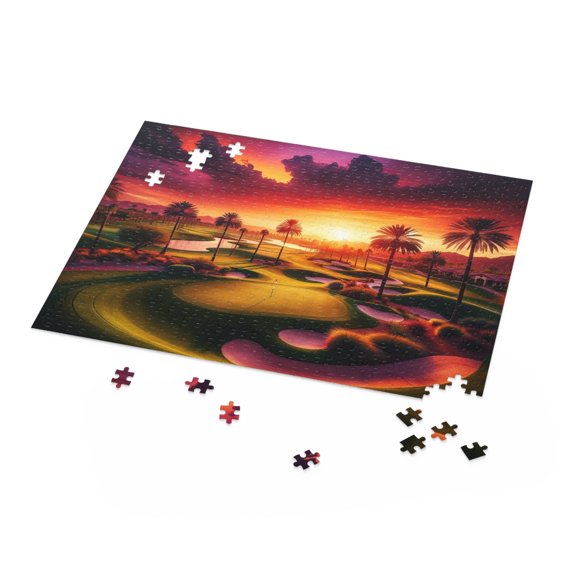 Palm Golf Puzzle (120, 252, 500-Piece)