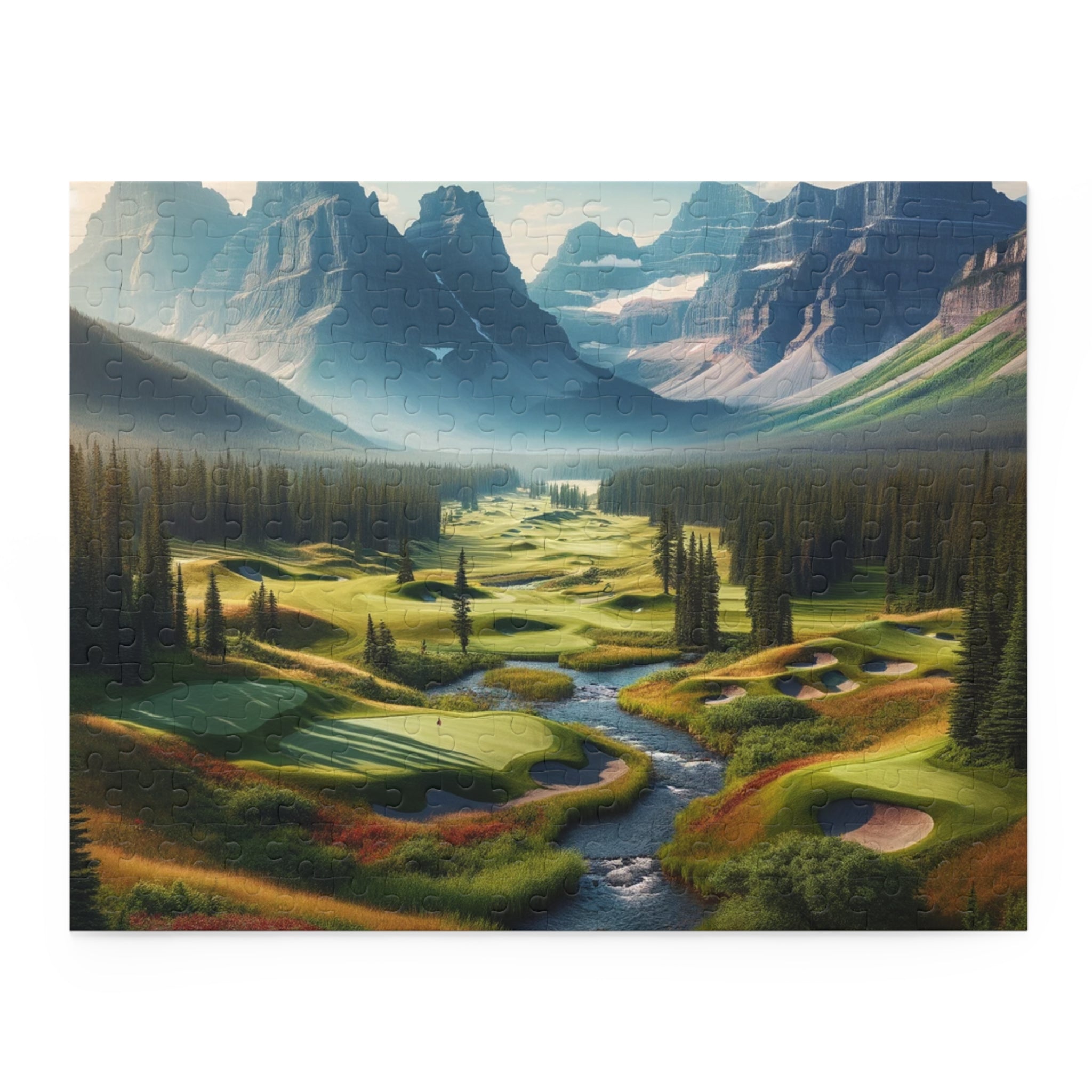 Mountain Golf Puzzle (120, 252, 500-Piece)