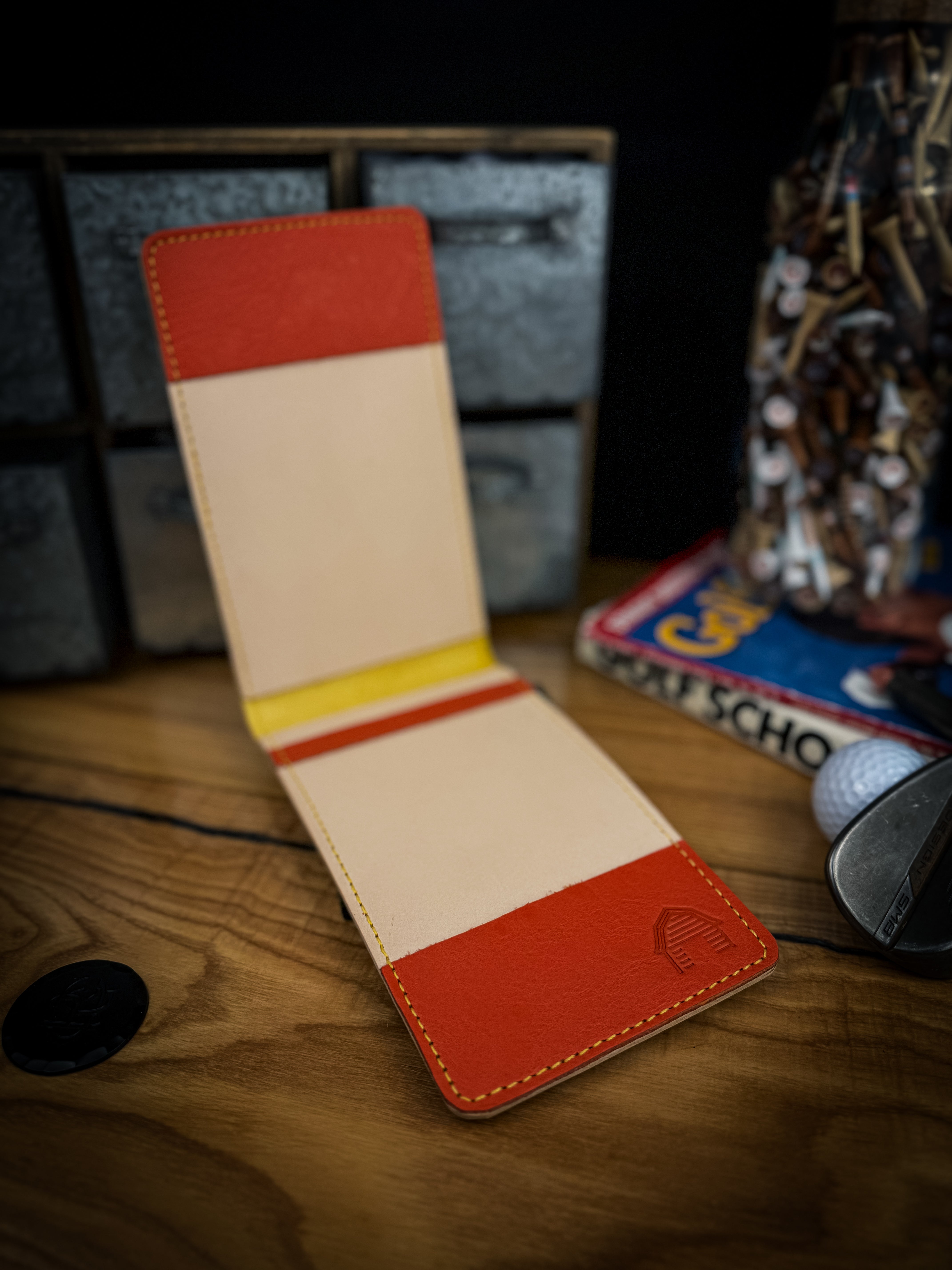 Delux Leather Yardage Book