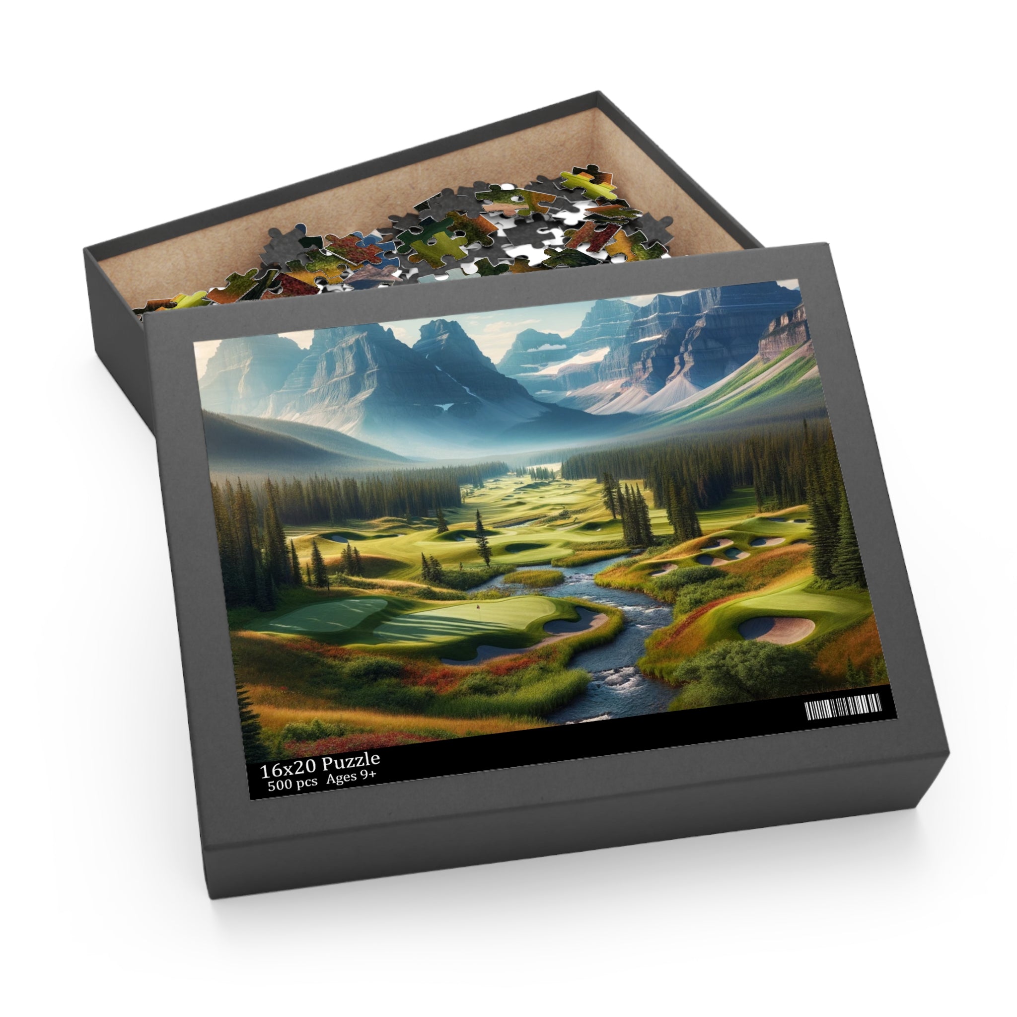 Mountain Golf Puzzle (120, 252, 500-Piece)