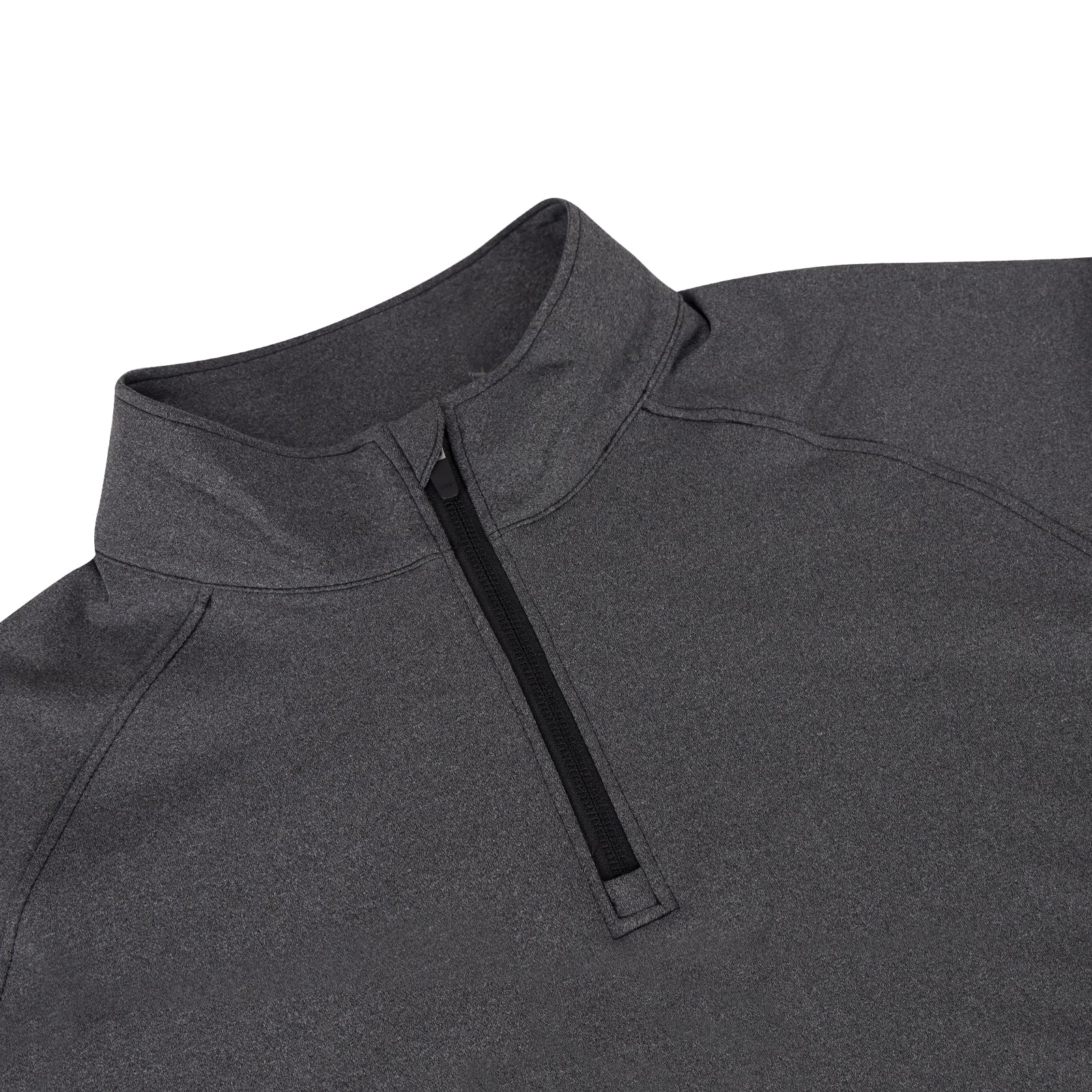 Women's Etiquette Quarter Zip - Heather Charcoal