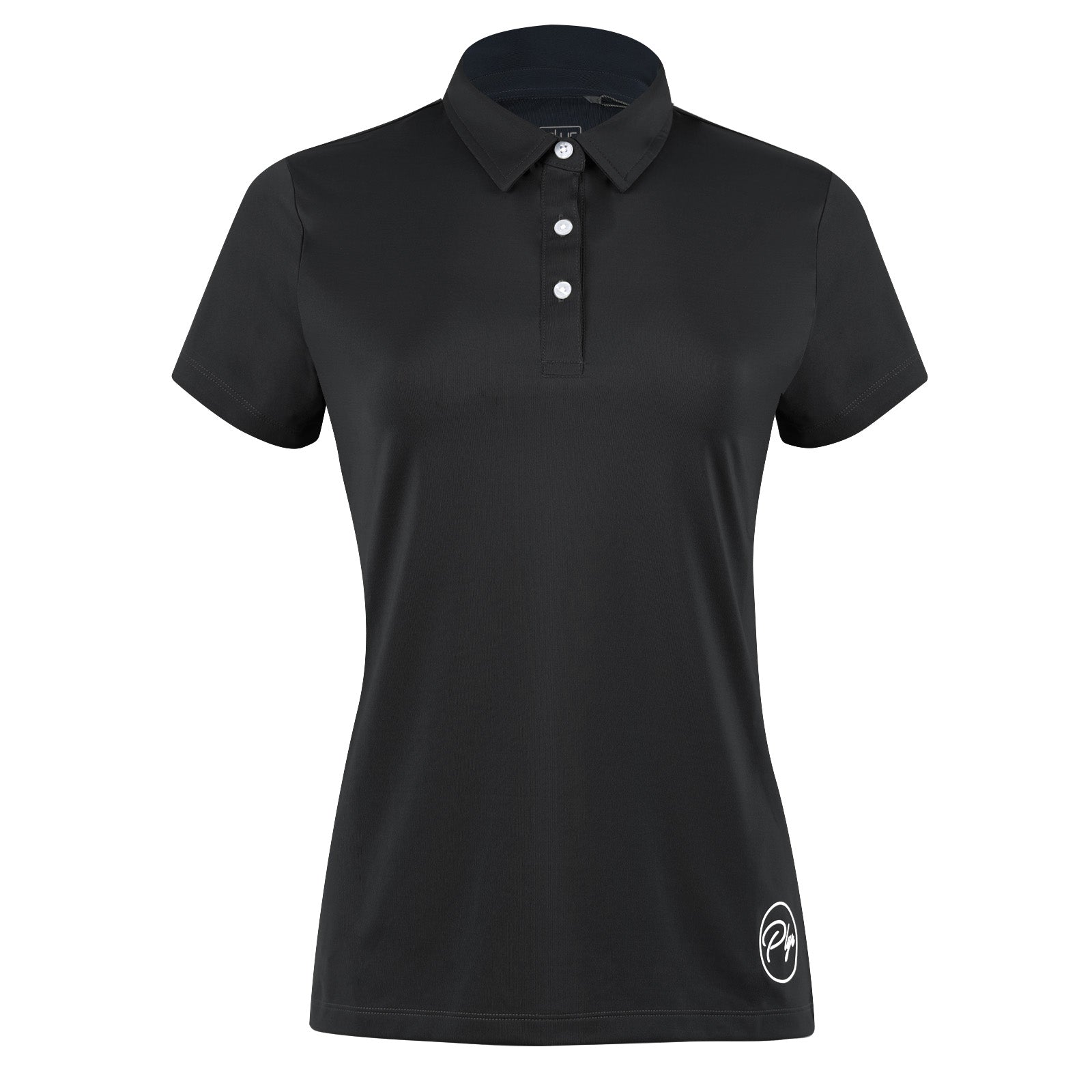 Women's Functional Polo - Black