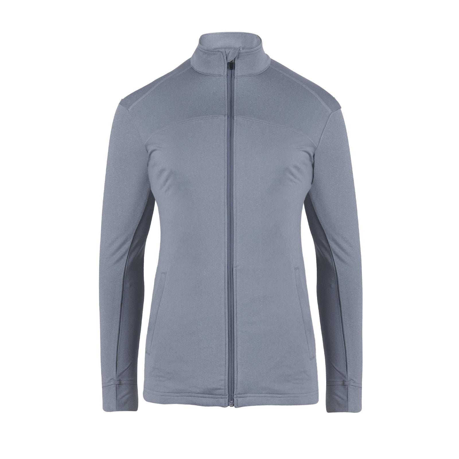 Women's Etiquette Full Zip - Heather Navy