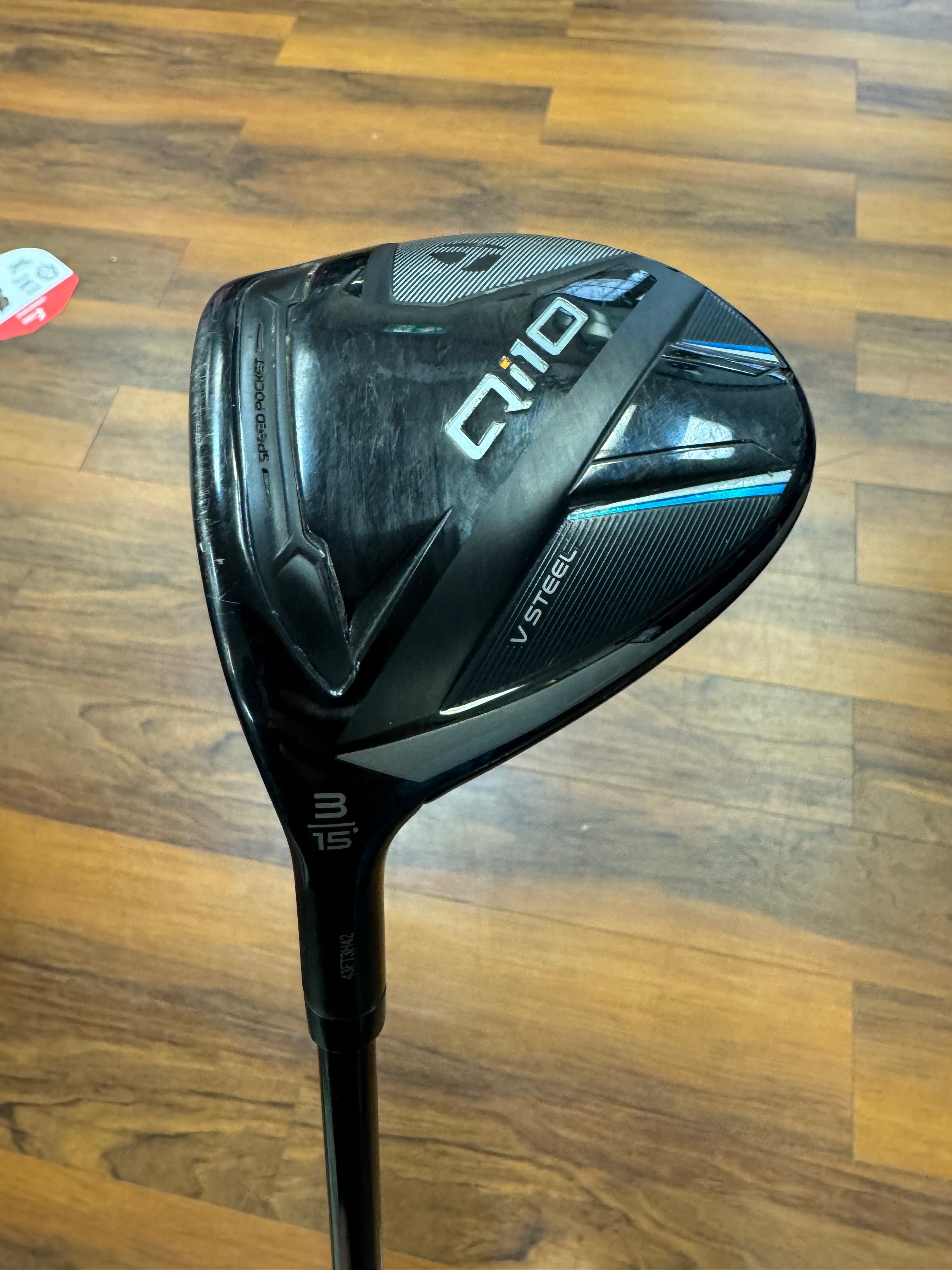 Demo TaylorMade Qi10 Fairway Wood- Left Hand-3-15-Ventus 6S