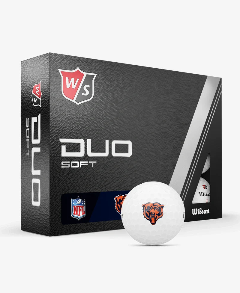 WILSON STAFF DUO SOFT NFL GOLF BALLS