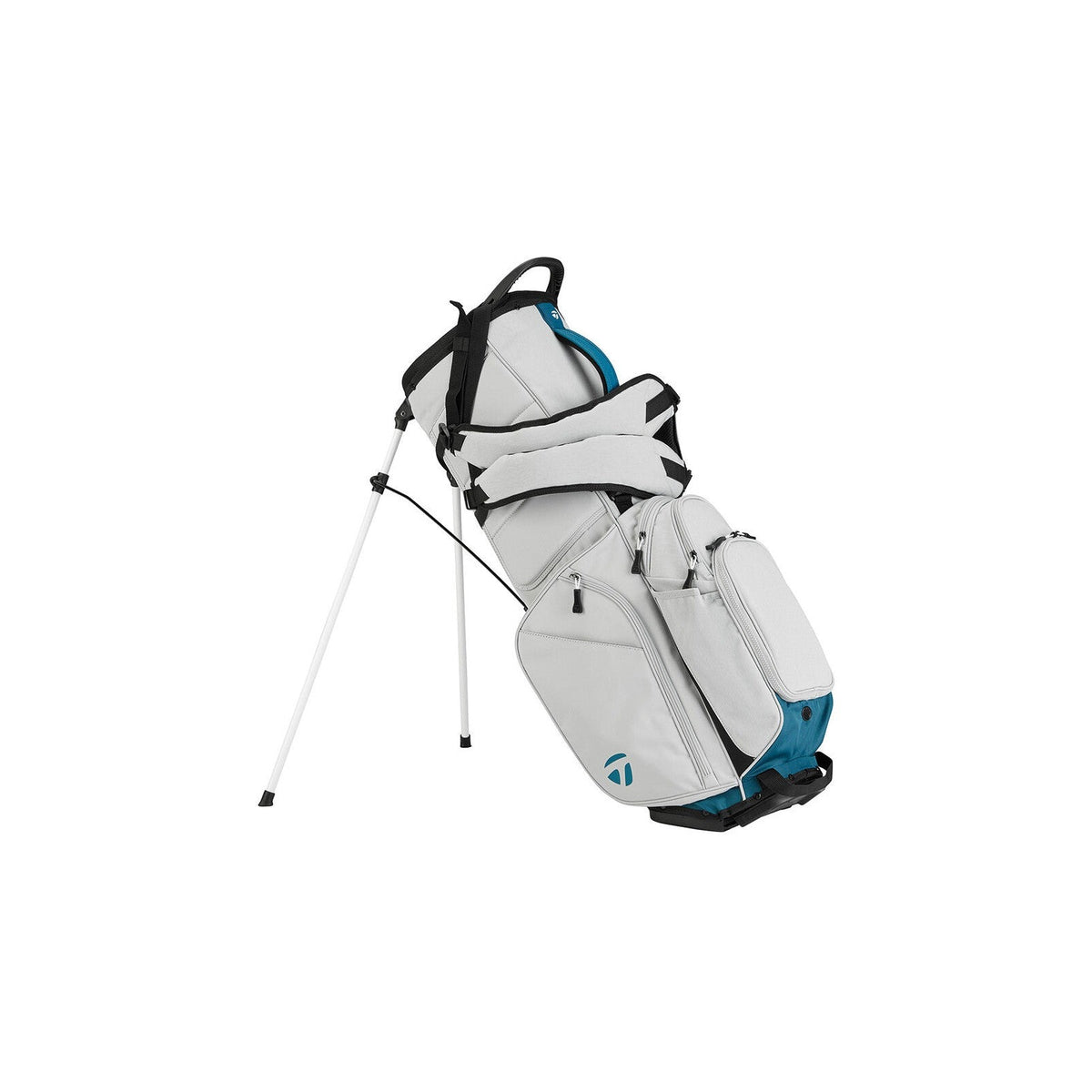 TaylorMade FlexTech Crossover Stand Bag - Silver/Navy - view 4