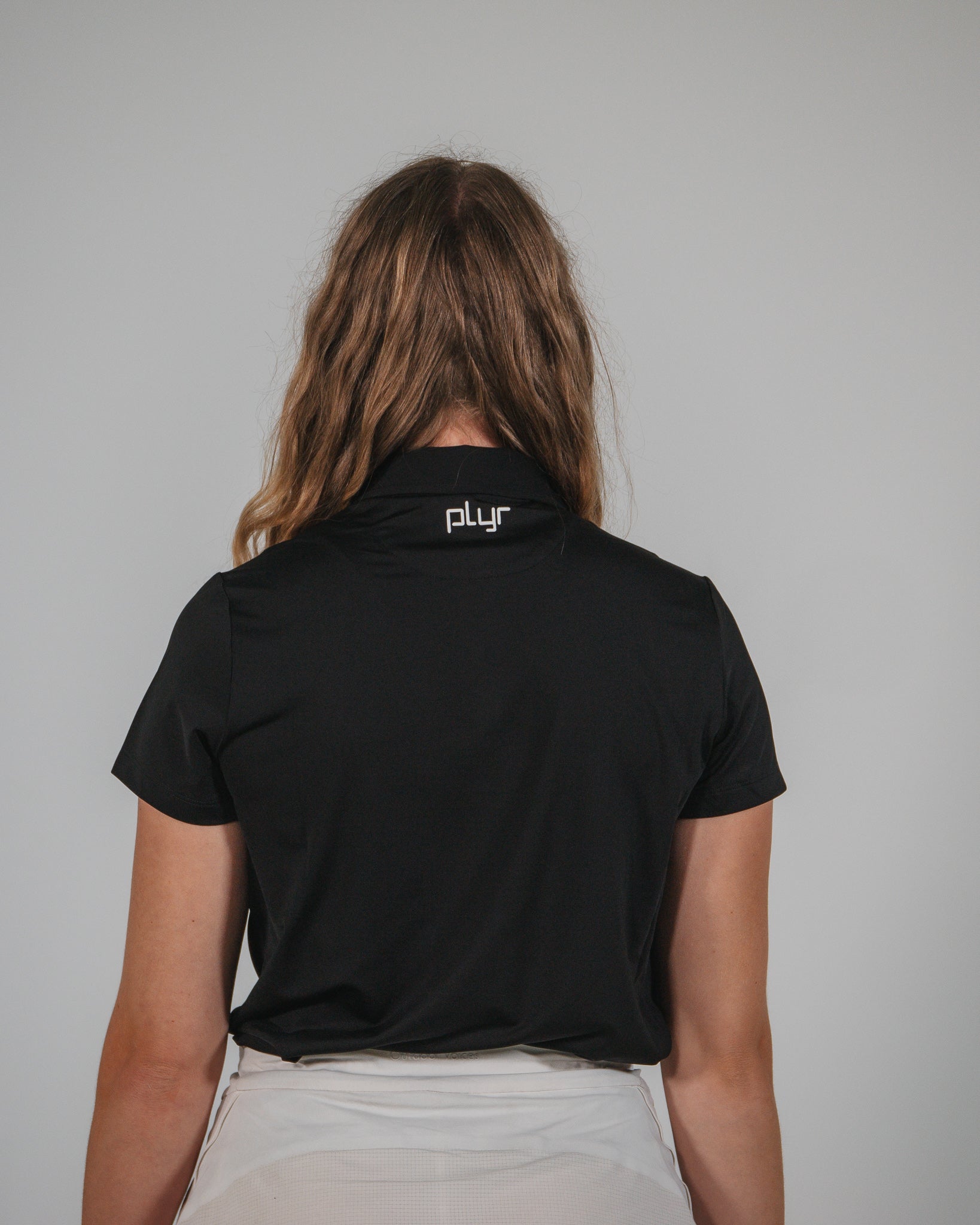 Women's Functional Polo - Black