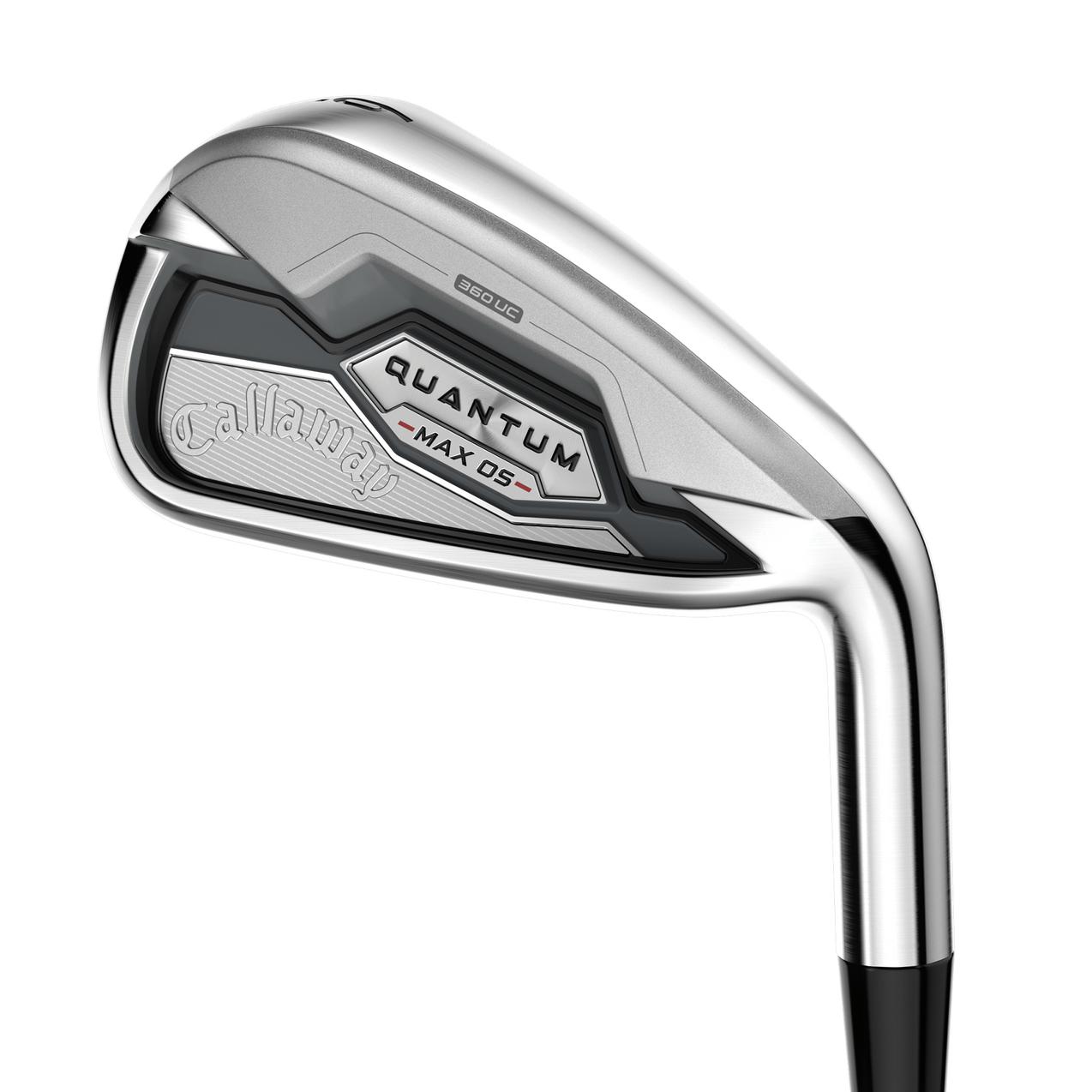 Callaway Quantum Max OS 5-PW AW Iron Set with Steel Shafts