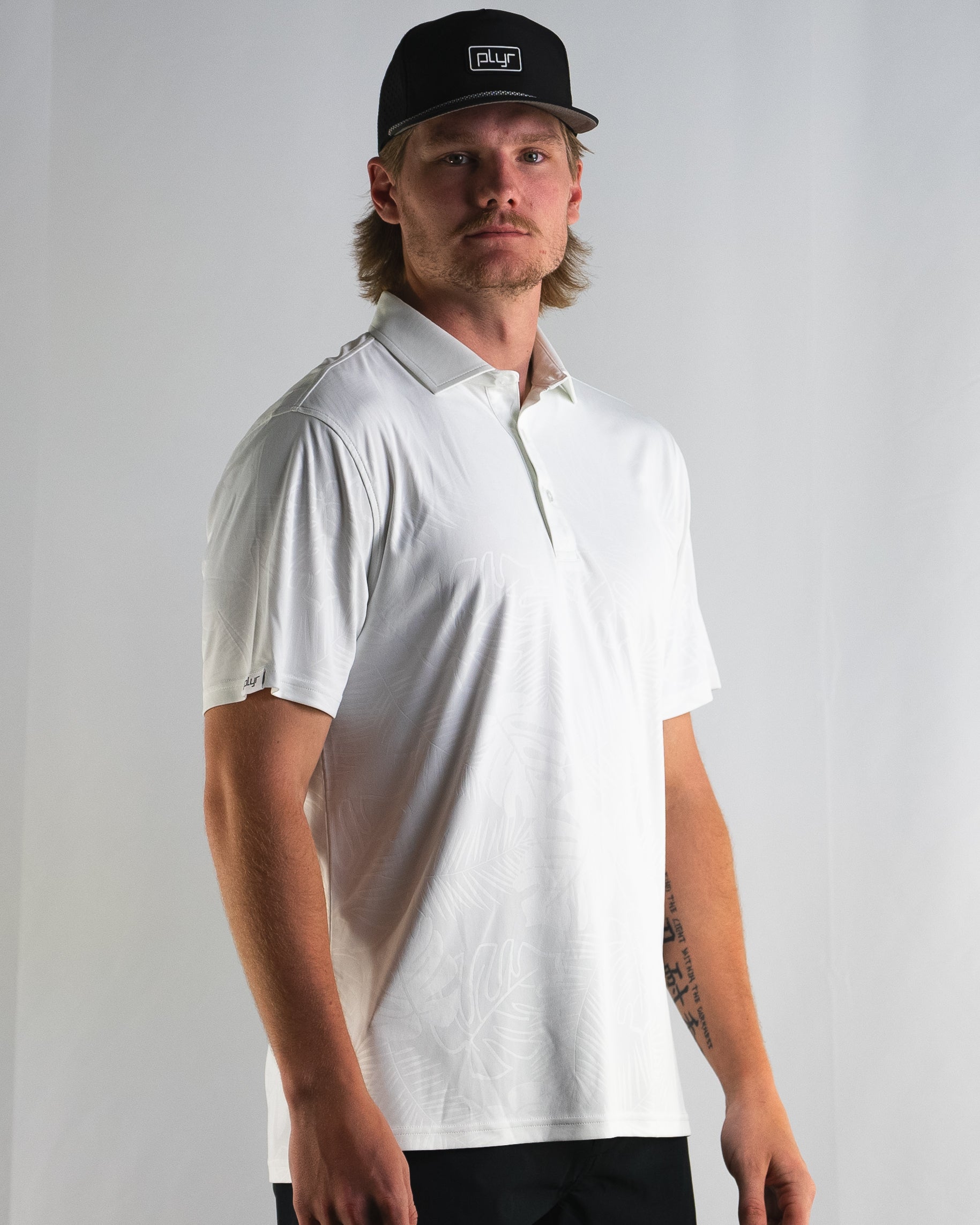 Tropical Embossed Polo