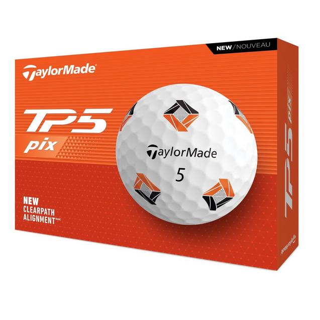 TaylorMade TP5 Pix Golf Balls(BUY 3 GET 1 FREE)