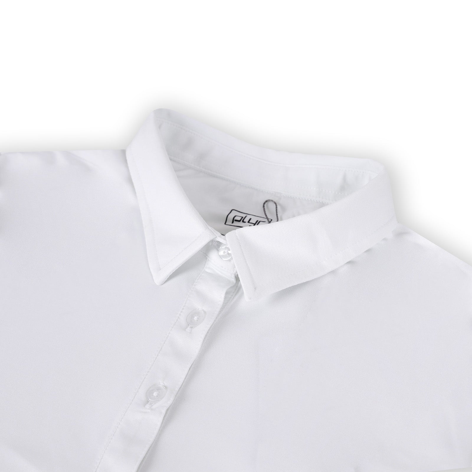 Women's Functional Polo - White